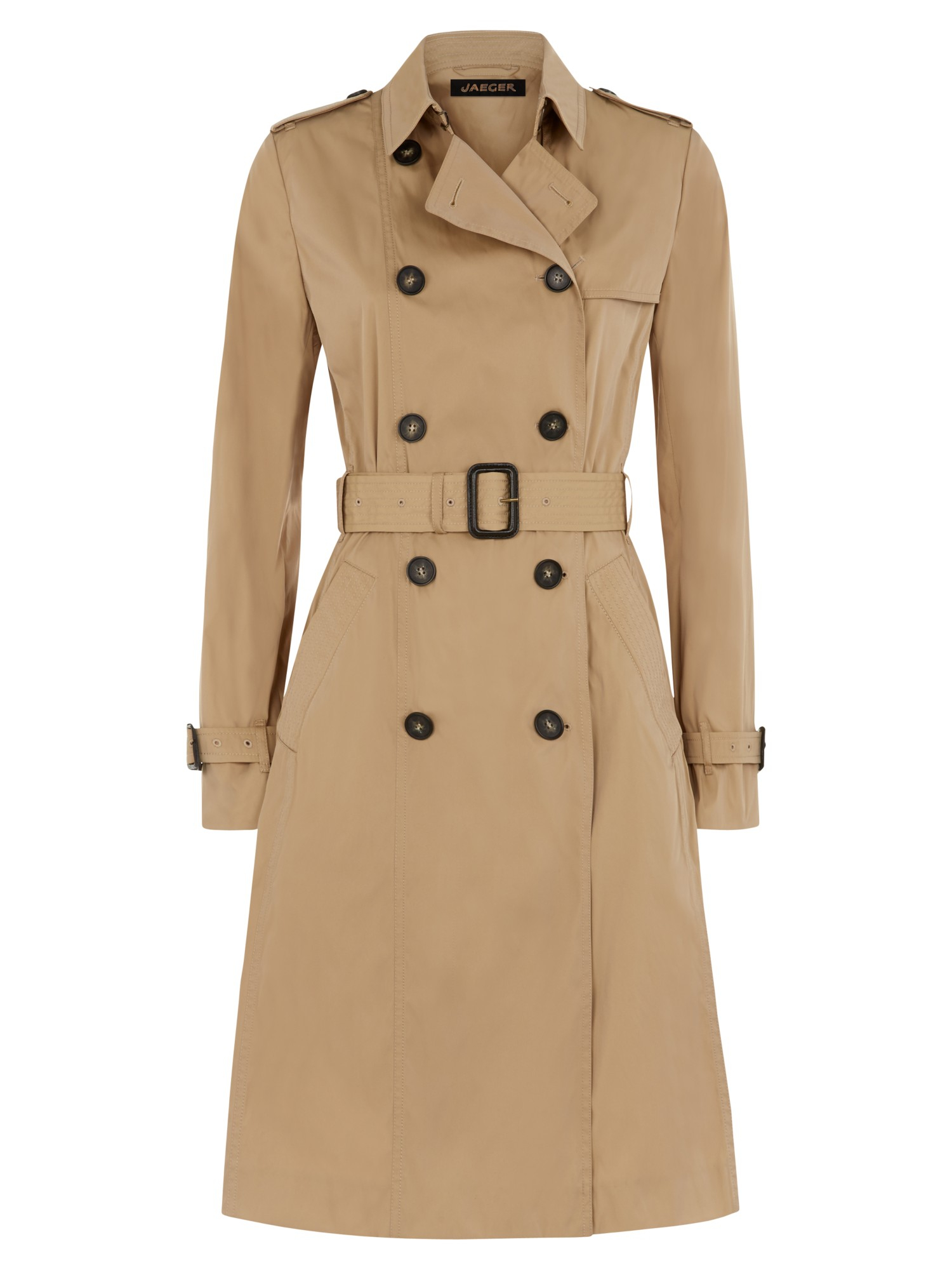 Тренч Burberry long Cotton Gabardine Trench