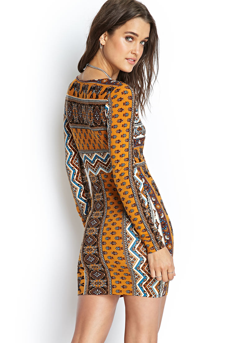Elephant Print Dress Forever 21 Online 