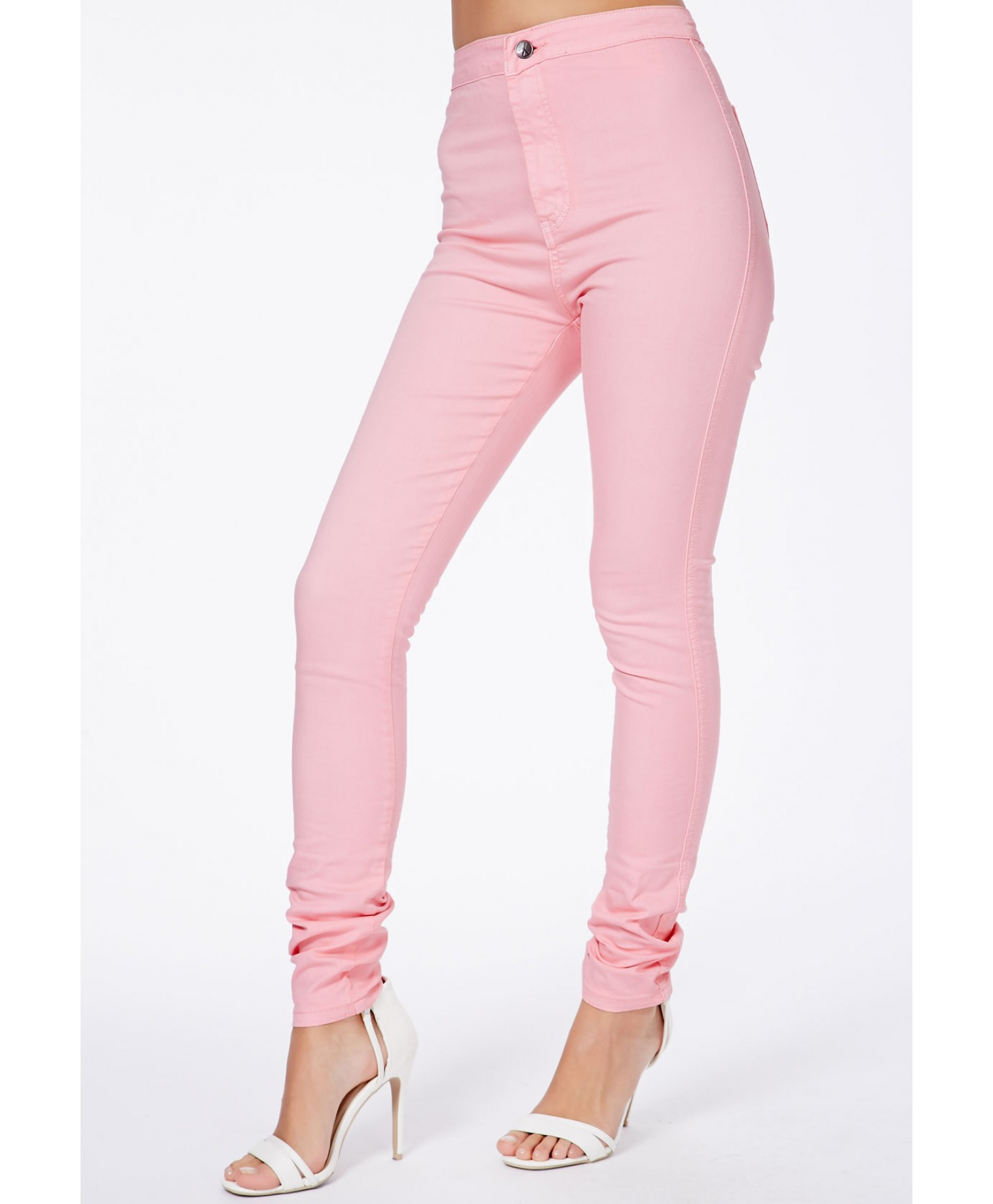 pink woman jeans