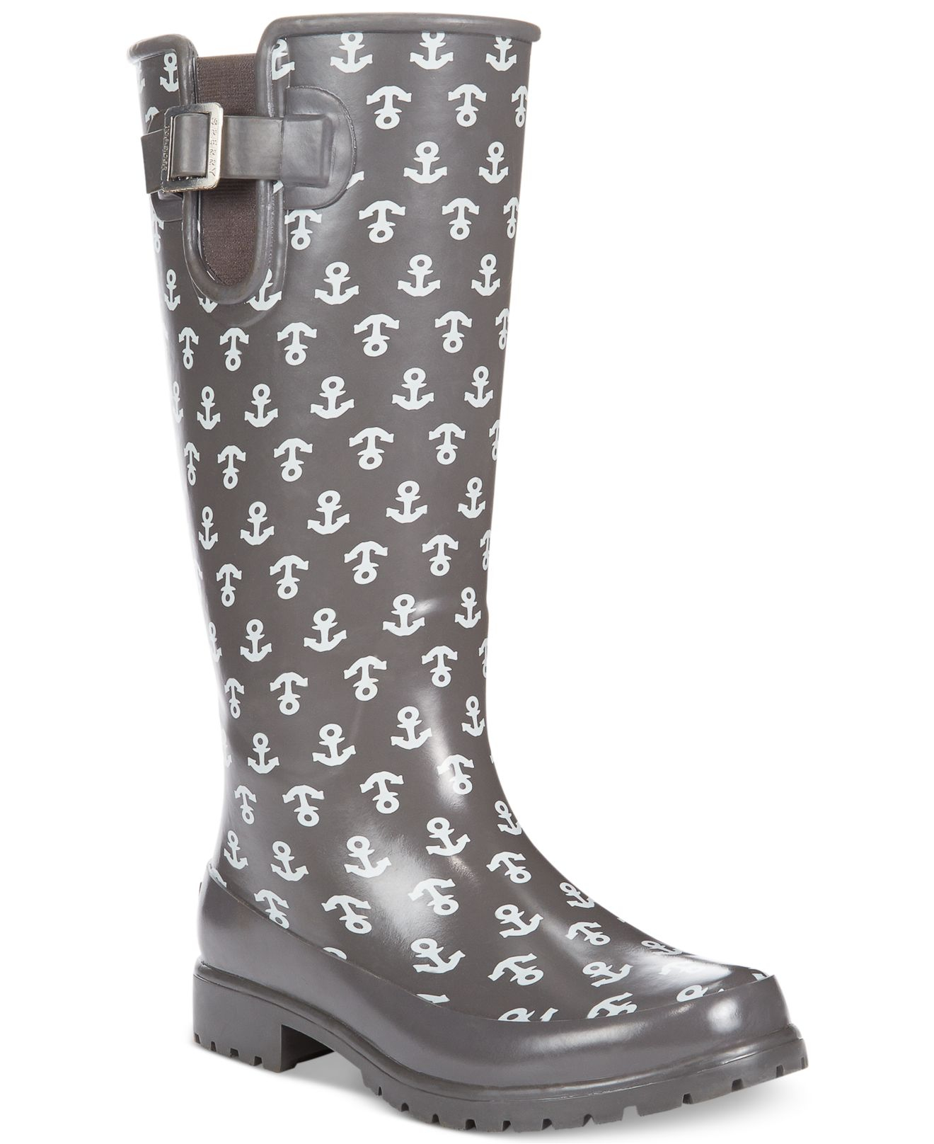 Sperry Top-sider Sperry Women'S Pelican Tall Rain Boots in Gray ...