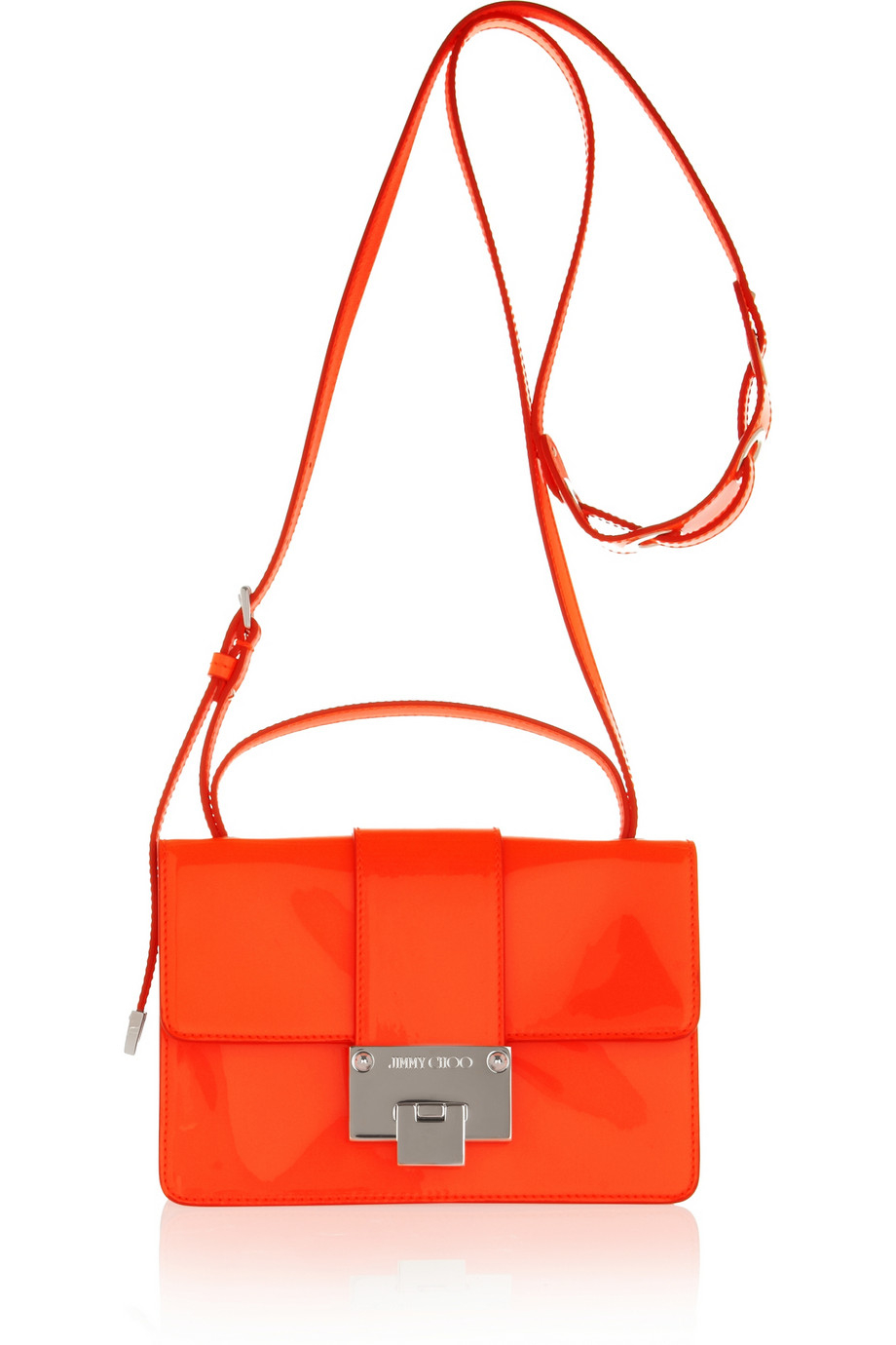 jimmy choo orange bag