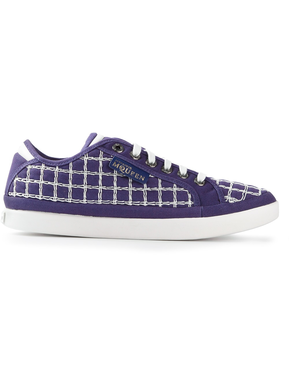 alexander mcqueen purple shoes