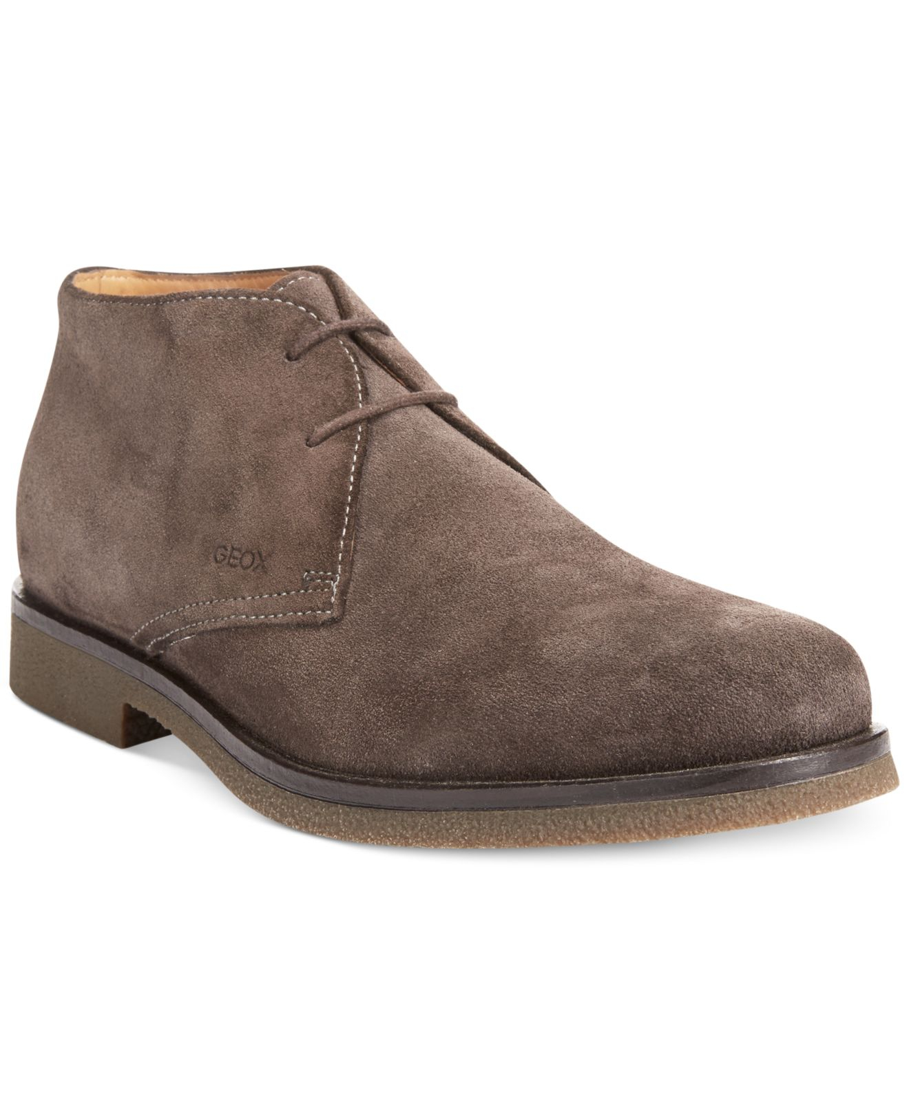 Lyst Geox Claudio Suede Chukkas In Brown For Men 6927