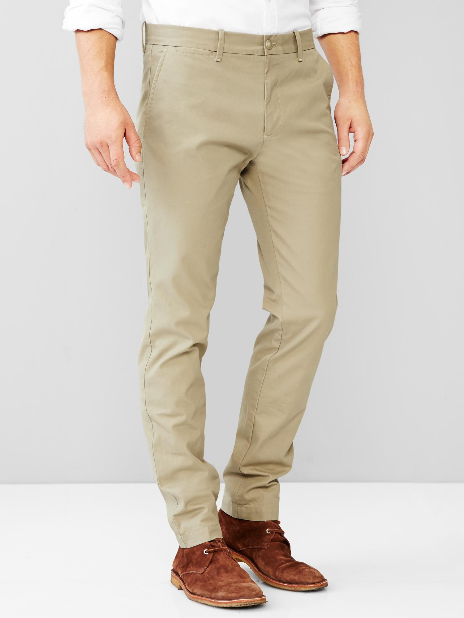 gap high rise skinny chinos