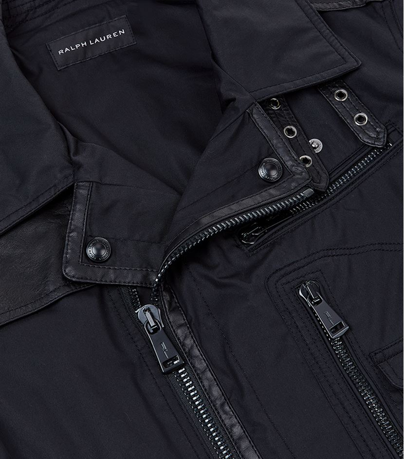 Ralph Lauren Black Label Mad Max Biker Jacket In For Men Lyst Gallery
