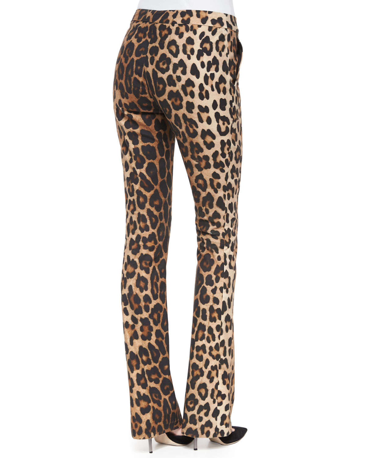 womens animal print pants