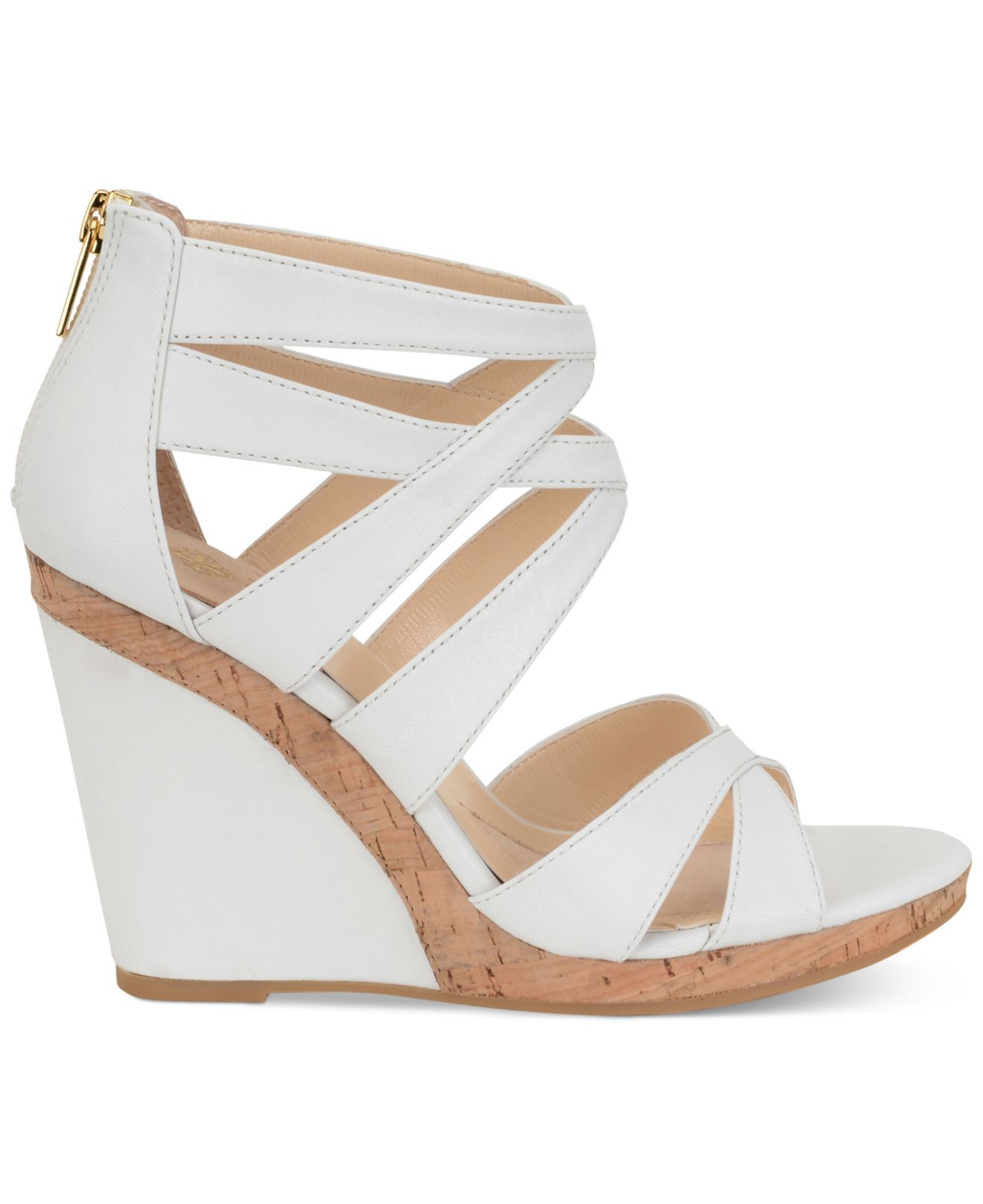 white wedges