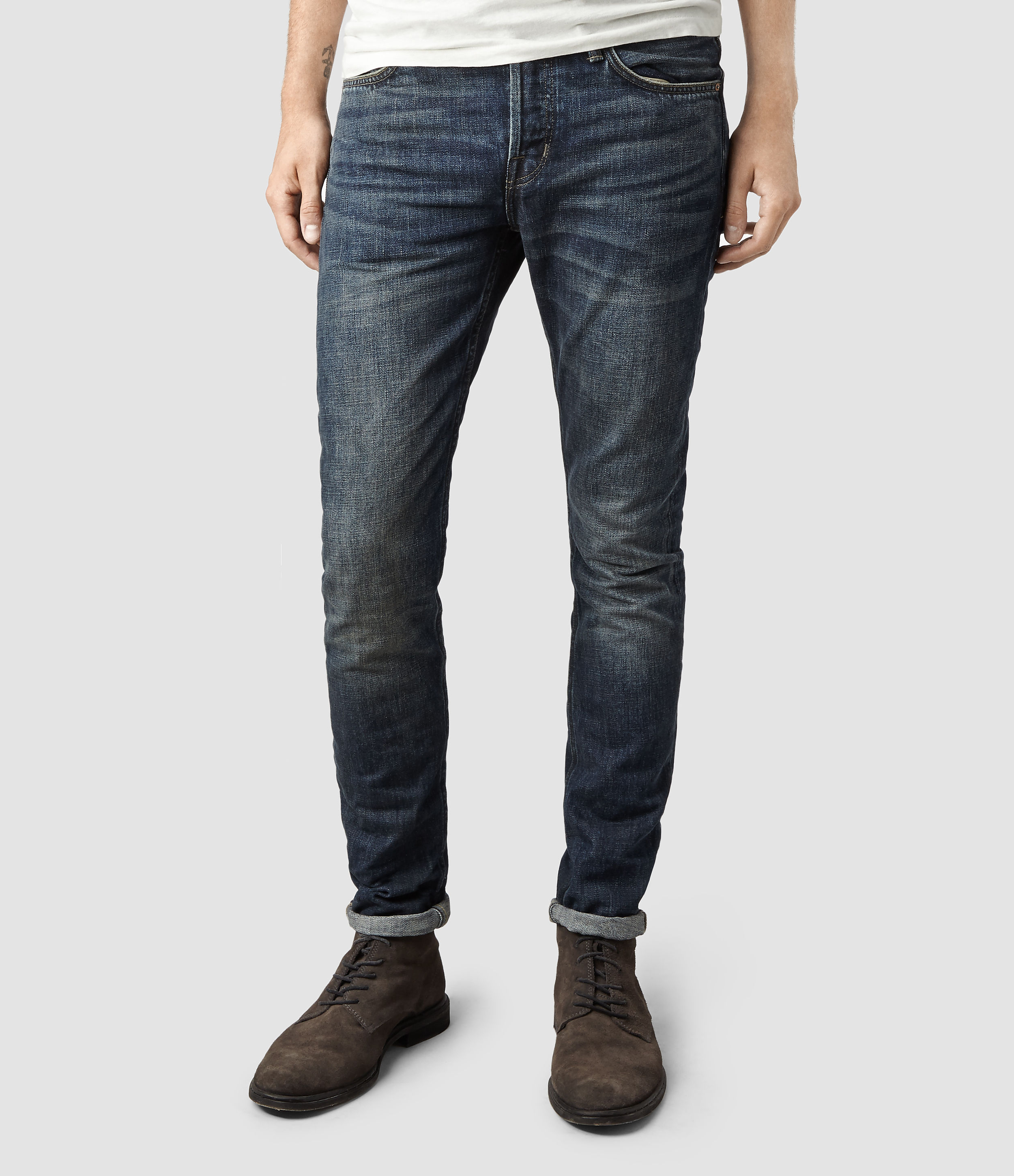 all saints cigarette jeans