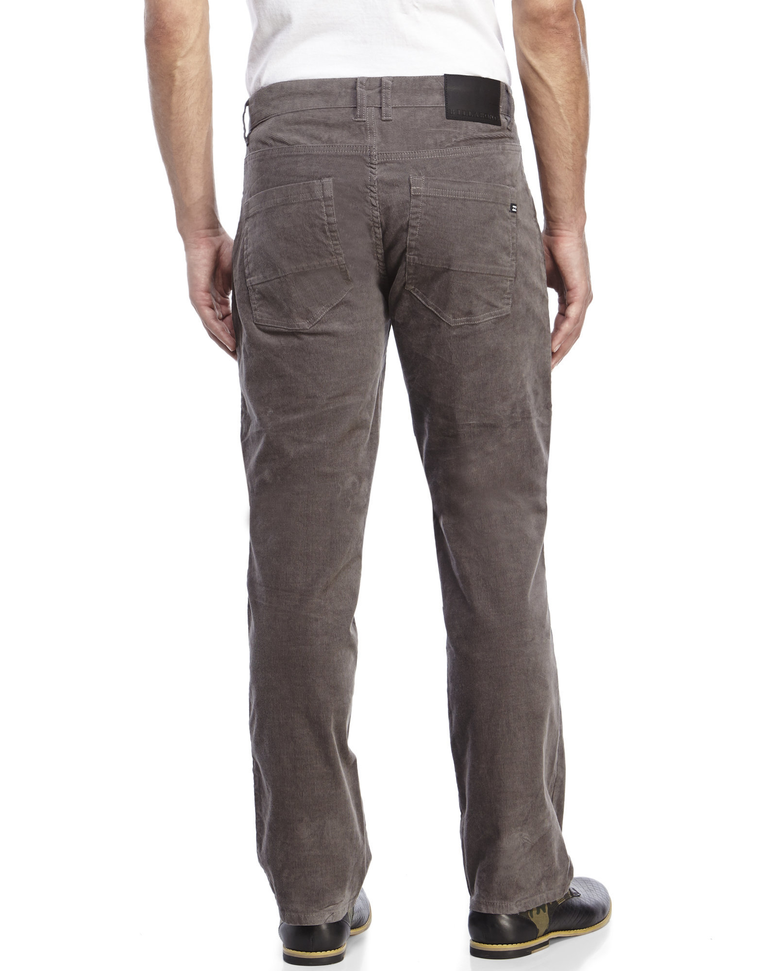 Lyst - Billabong Straight Fifty Corduroy Pants in Gray for Men