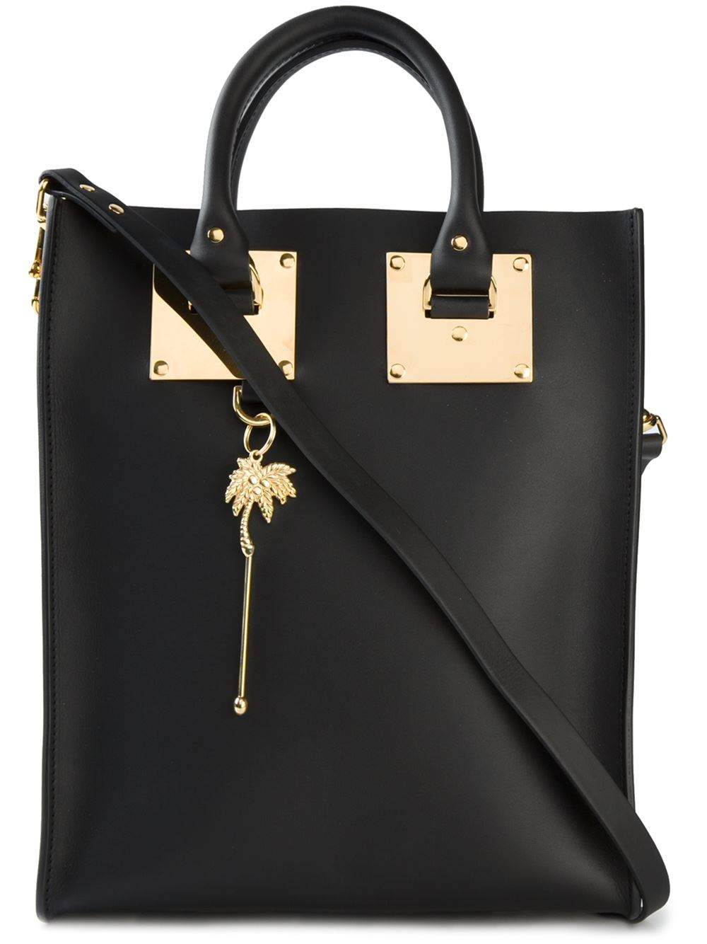 Lyst - Sophie hulme 'Mini Albion' Tote Bag in Black