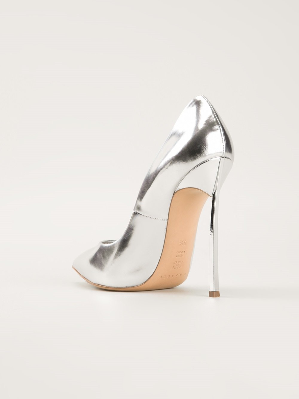 Lyst - Casadei High Heel Pumps in Metallic