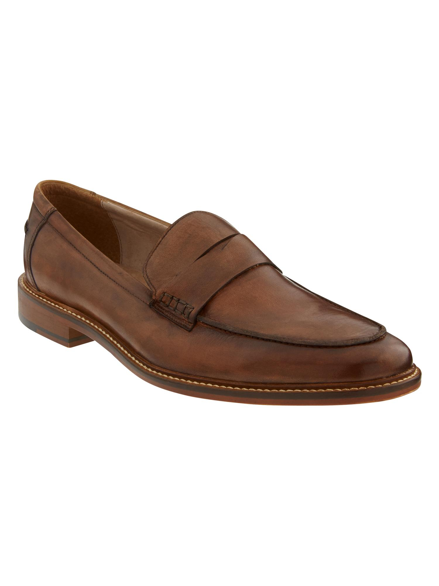 Banana republic Paul Loafer in Brown for Men (Cognac) | Lyst