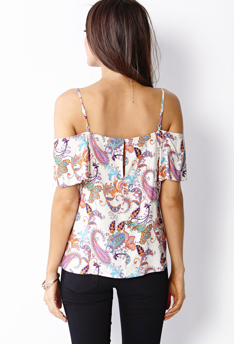 forever 21 contemporary off the shoulder top