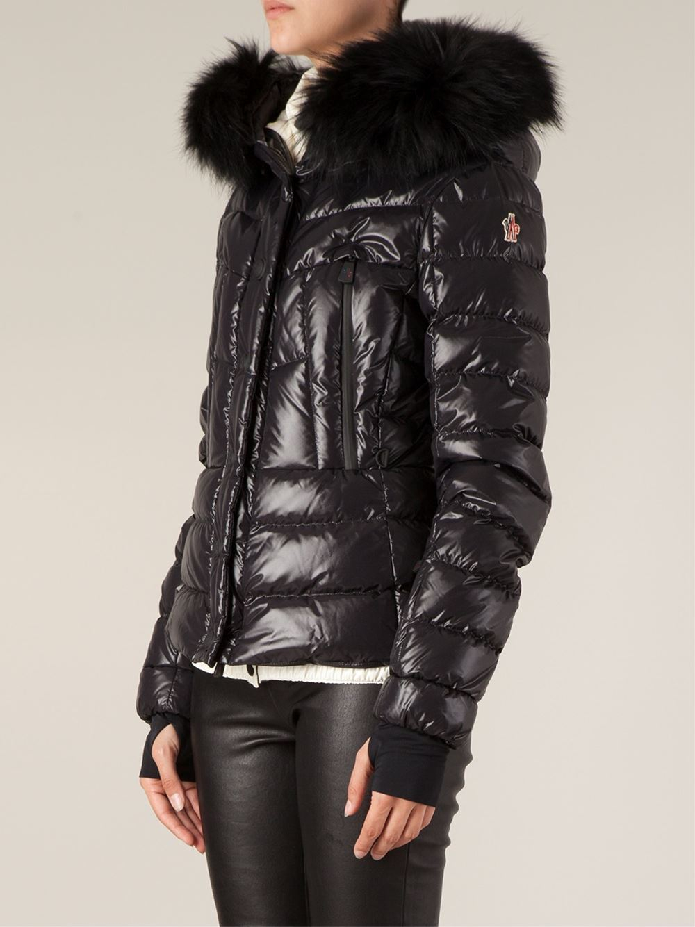 moncler womens coat black