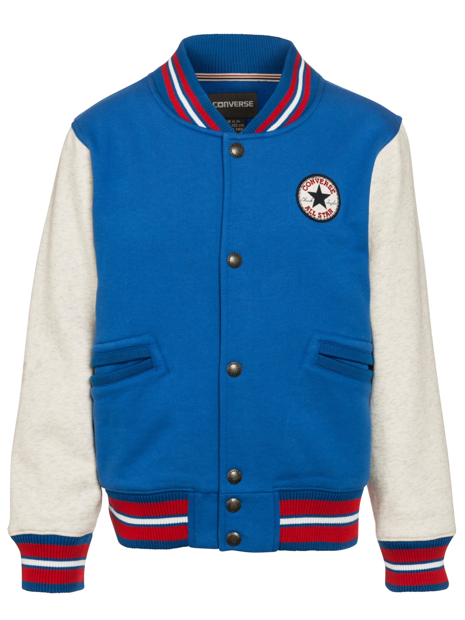 Converse Boys Baseball Jacket in Blue for Men | Lyst