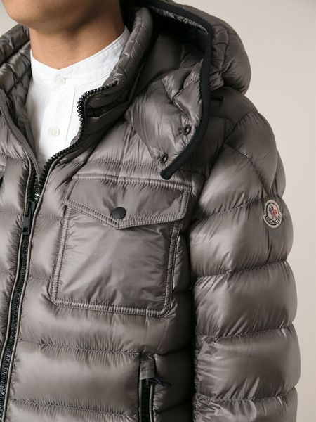 Moncler 'Edward' Padded Jacket in Gray for Men (grey) | Lyst