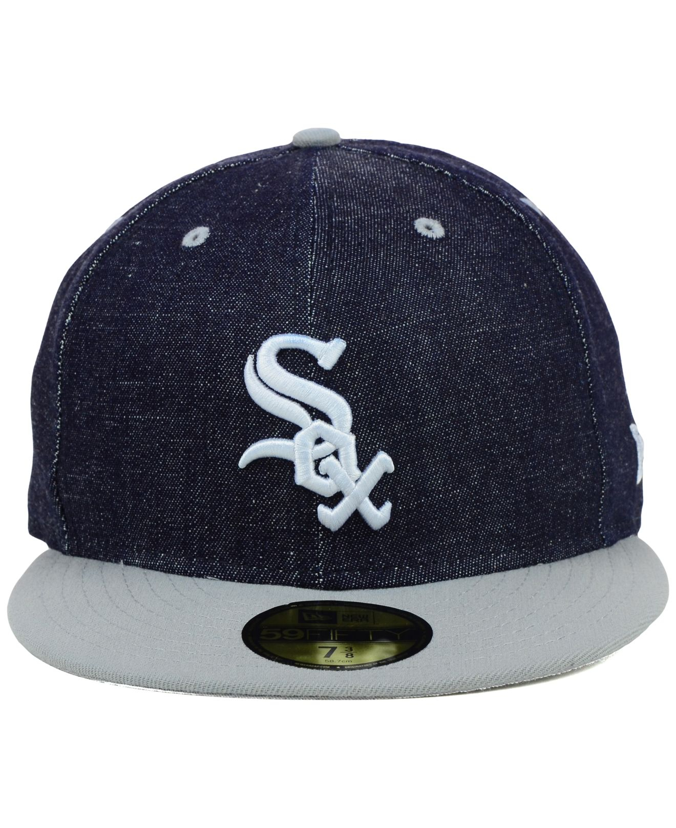 Lyst - Ktz Chicago White Sox Mlb Team Color Denim 59Fifty Cap in Blue