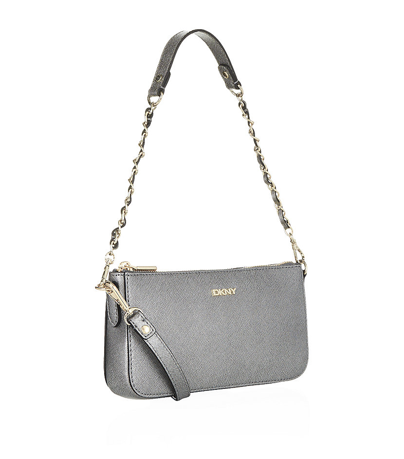 small silver crossbody bag