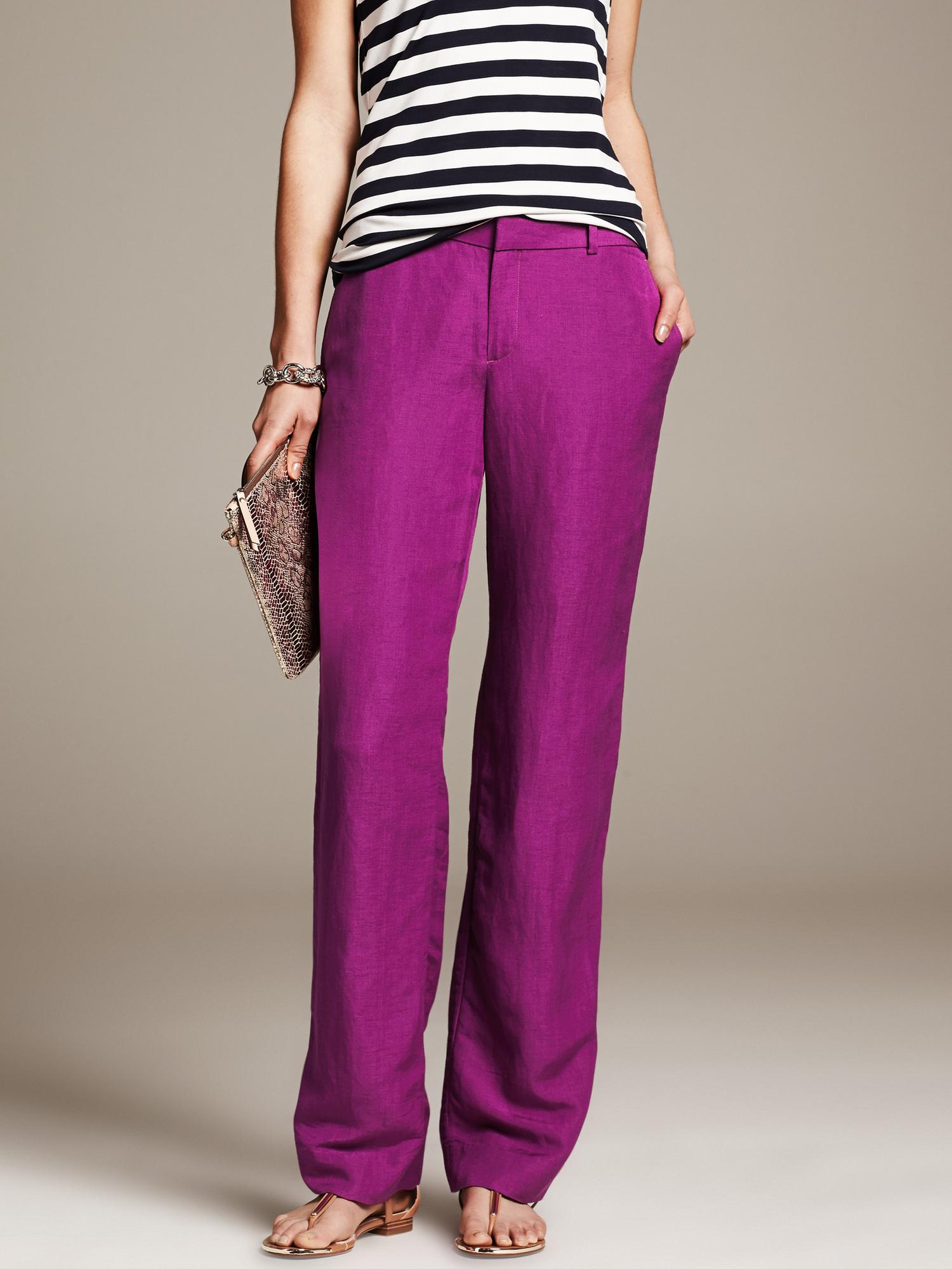 banana republic wide leg pants