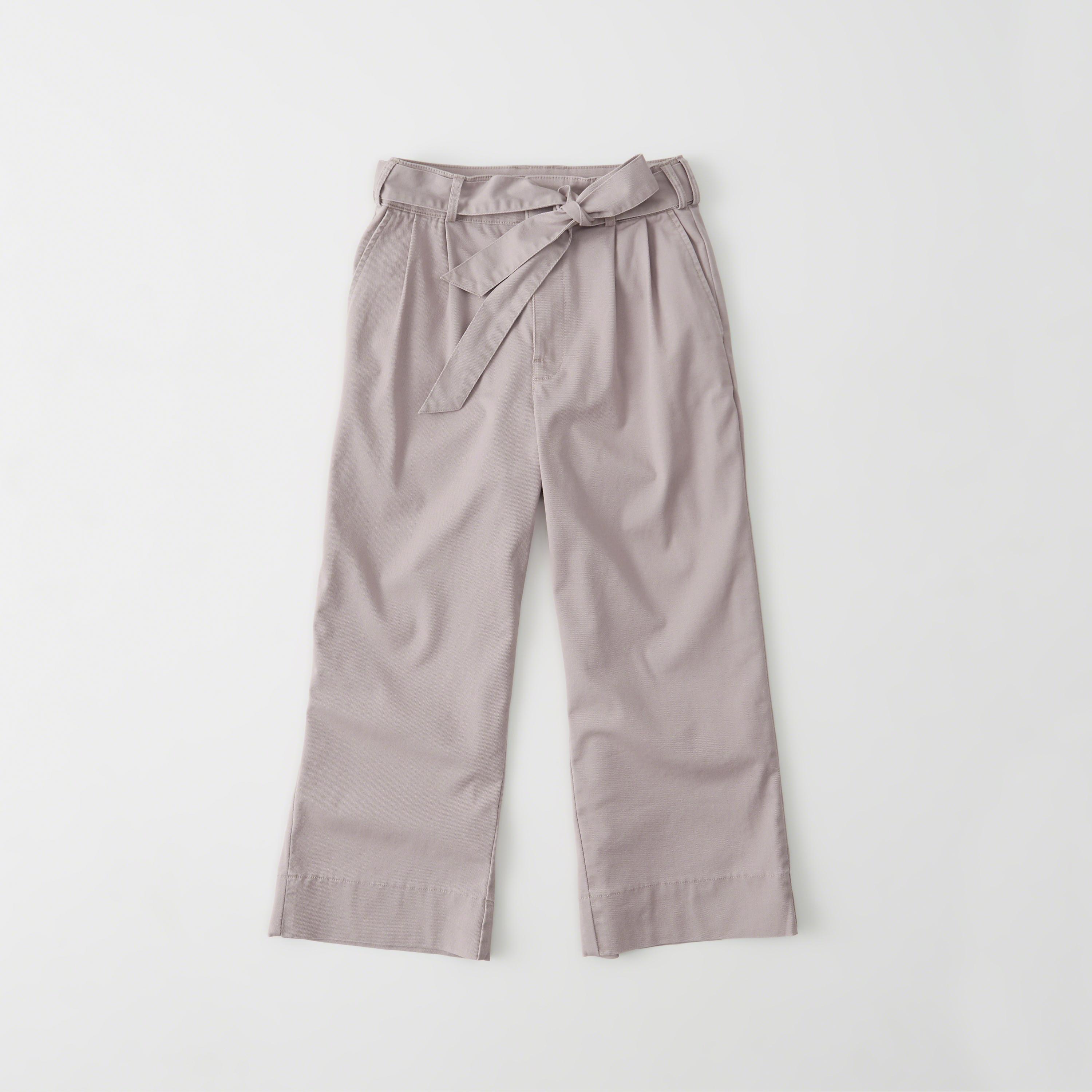 abercrombie wide leg pants