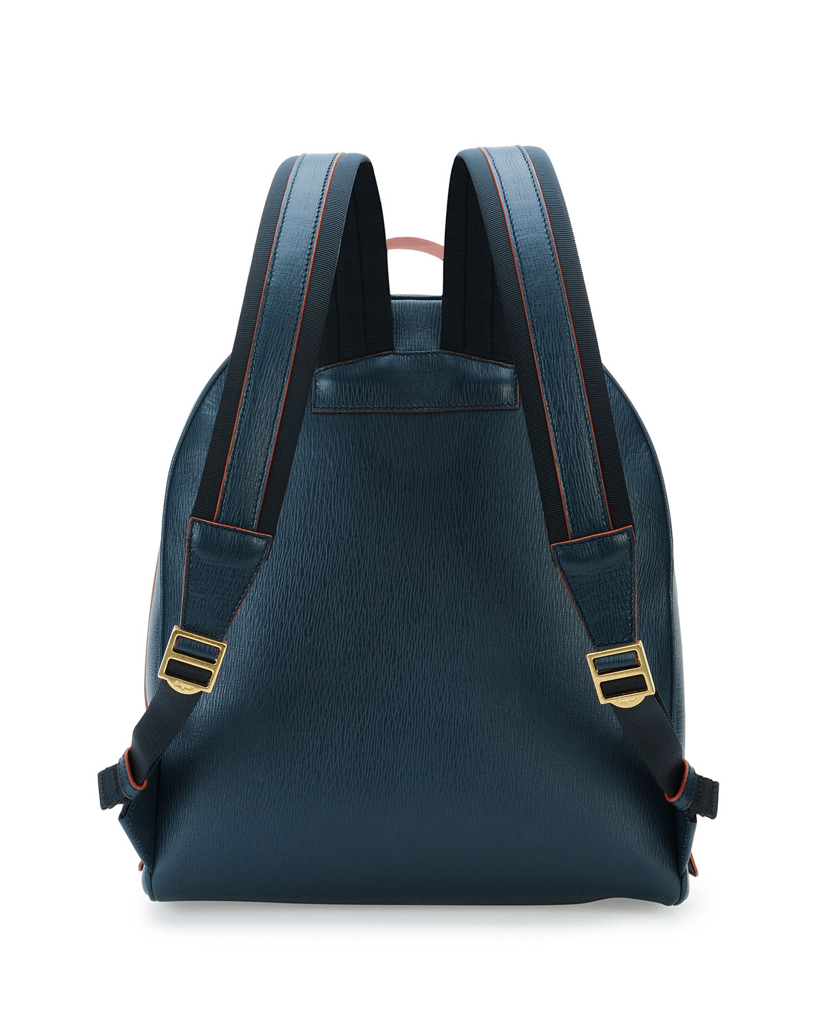 Ferragamo Revival Stamped Leather Backpack in White Lyst