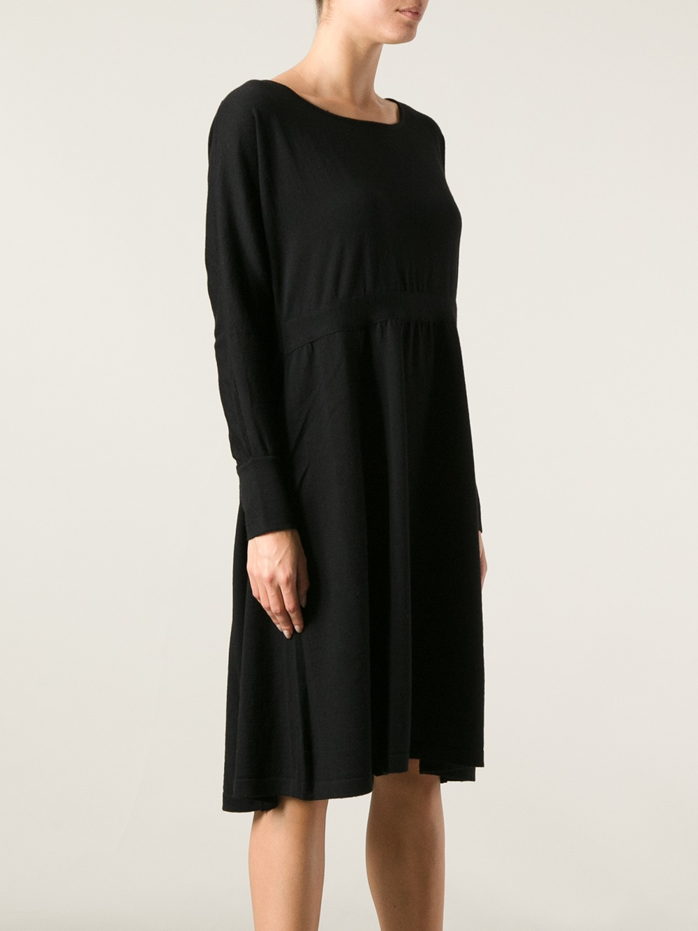 Lyst - Societe Anonyme Loose Fit Sweater Dress in Black