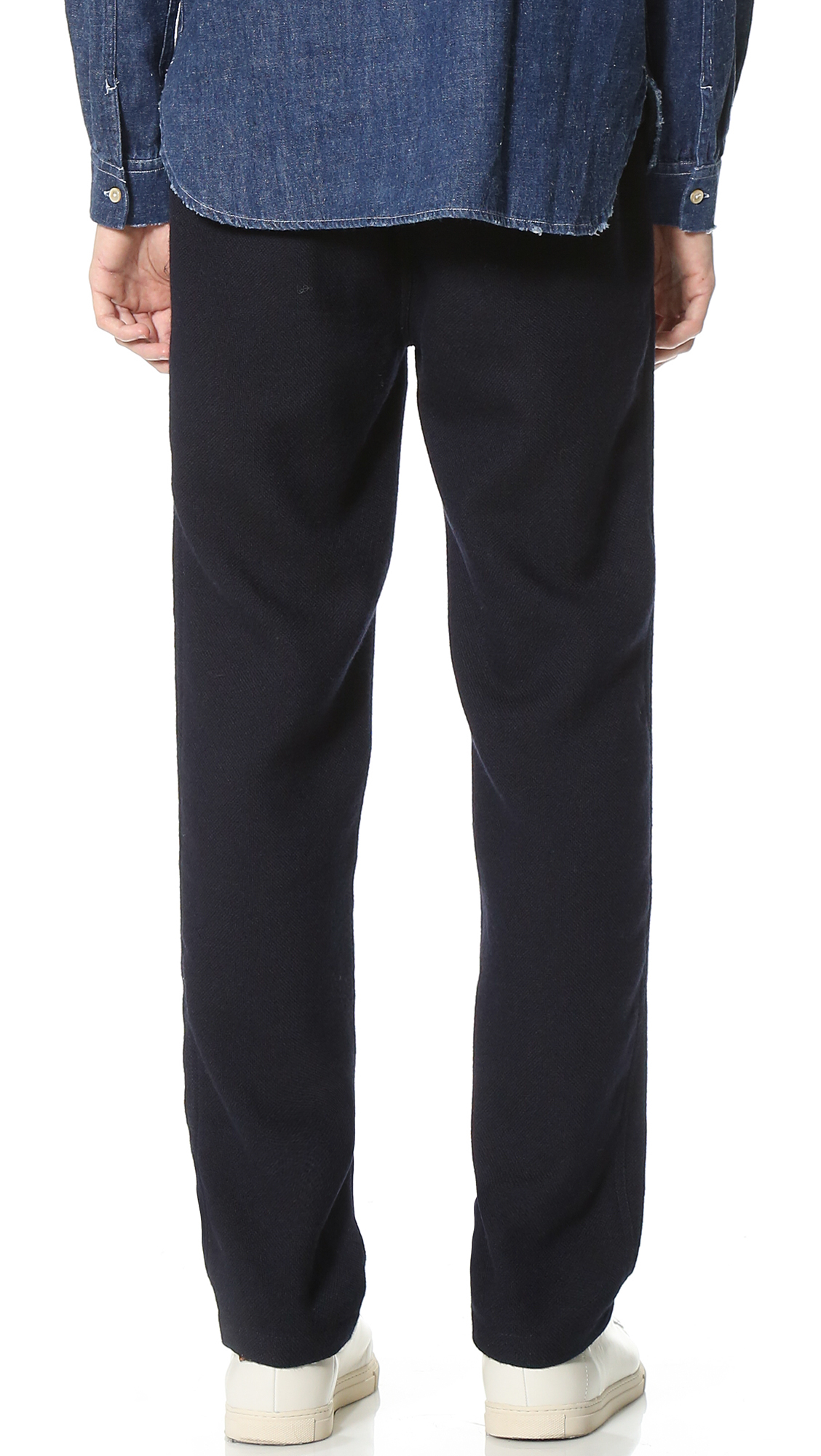 Our legacy Potato Sack Wool Relaxed Trousers in Black for Men | Lyst