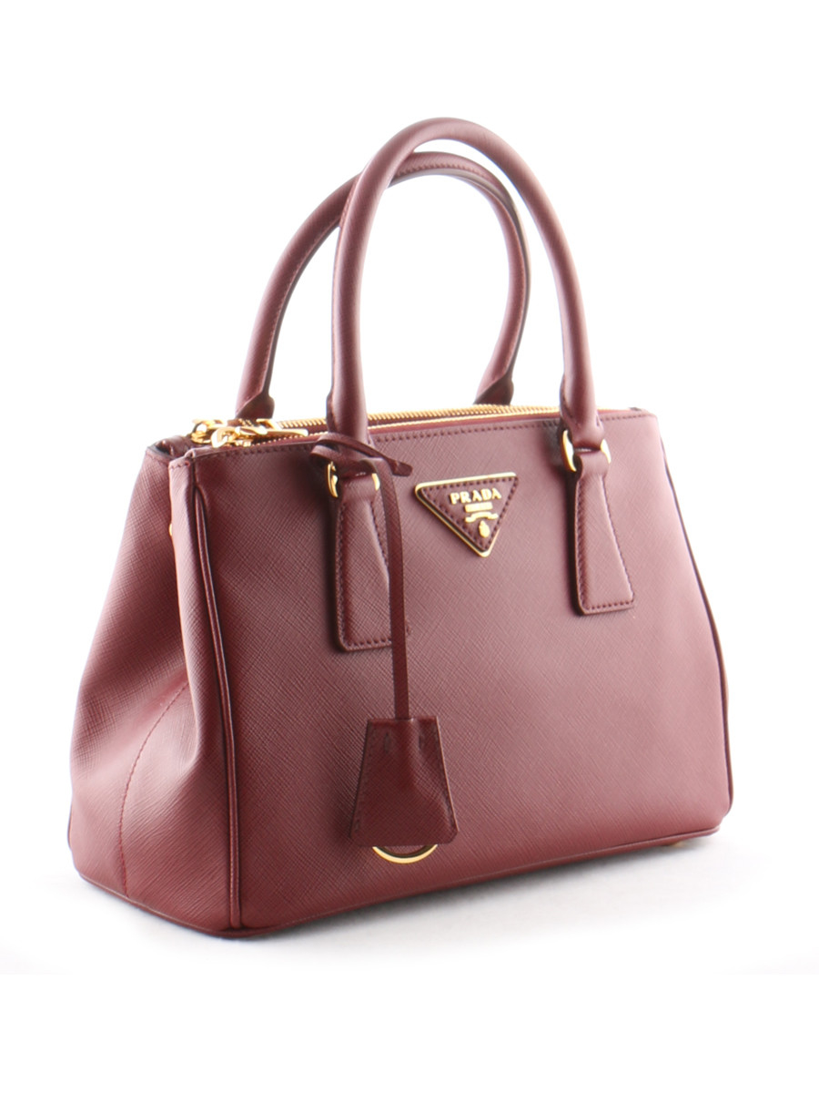 Prada Womens Bag in Red (Burgundy) | Lyst  