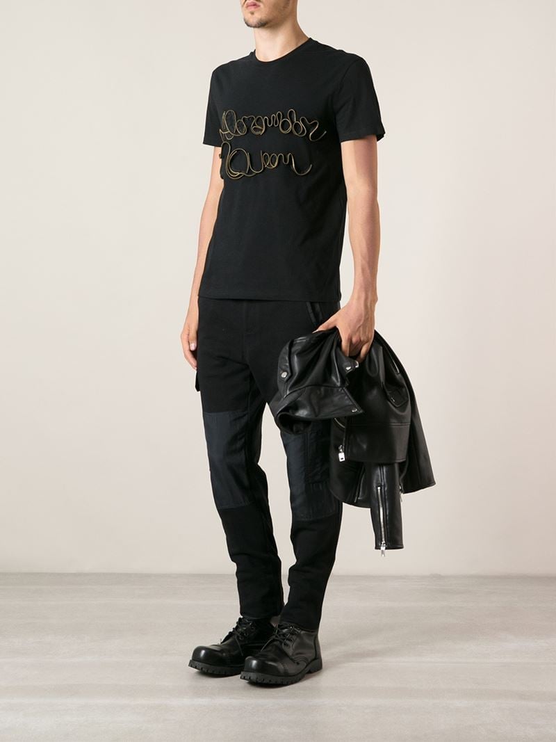 mcqueen black t shirt