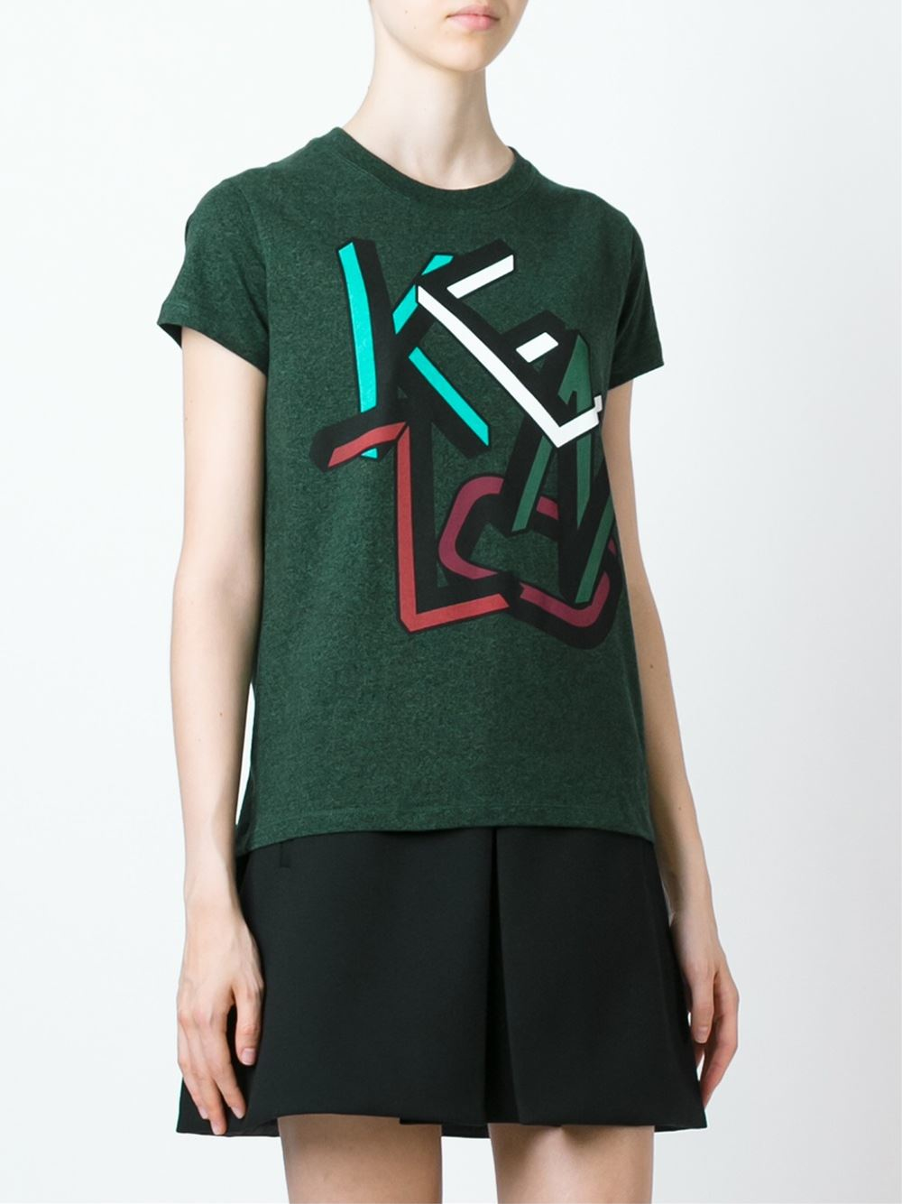 kenzo green shirt