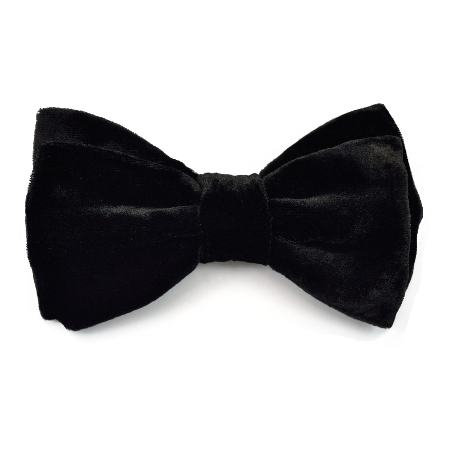 Lyst Louise & Zaid Black Velvet Bow Tie in Black for Men