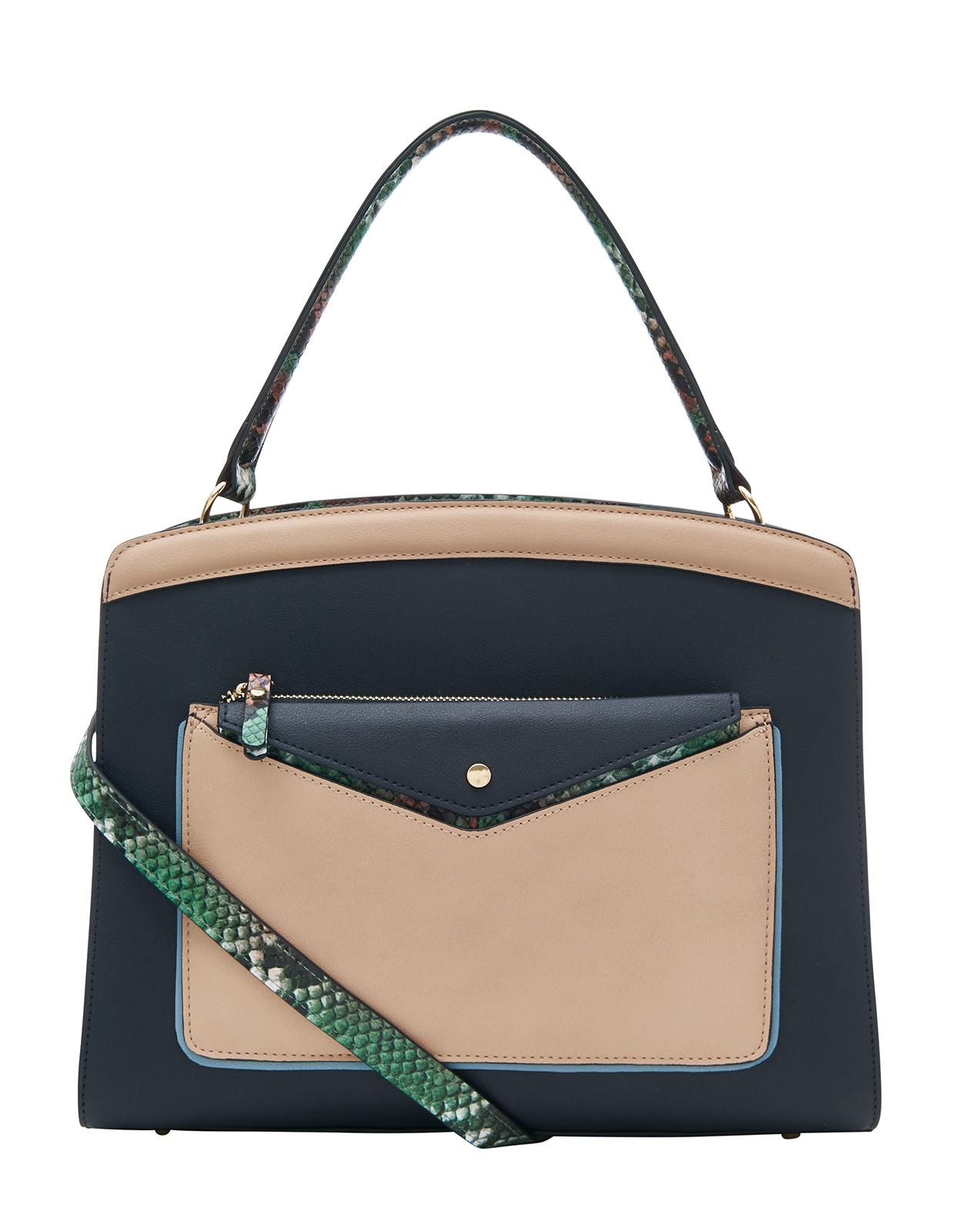 accessorize navy bag