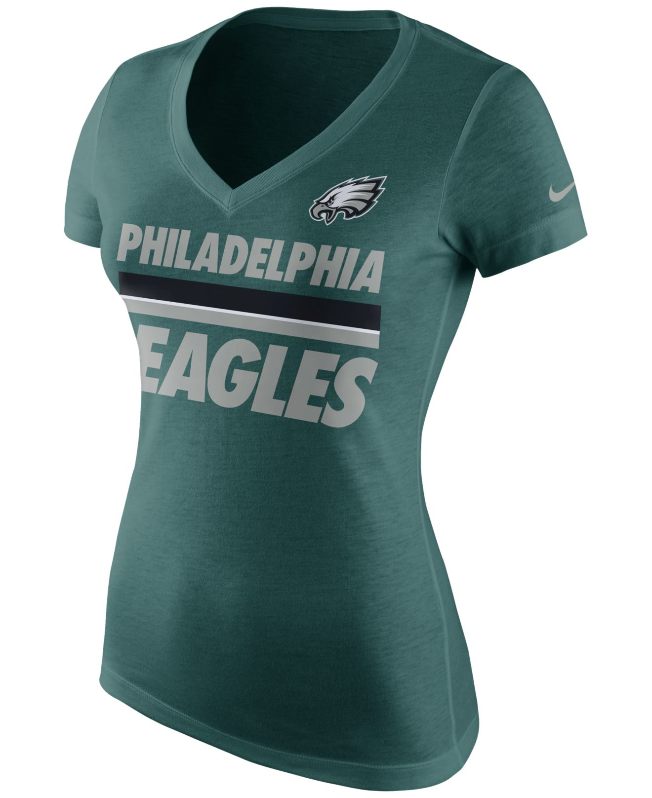 philadelphia eagles women's shirts