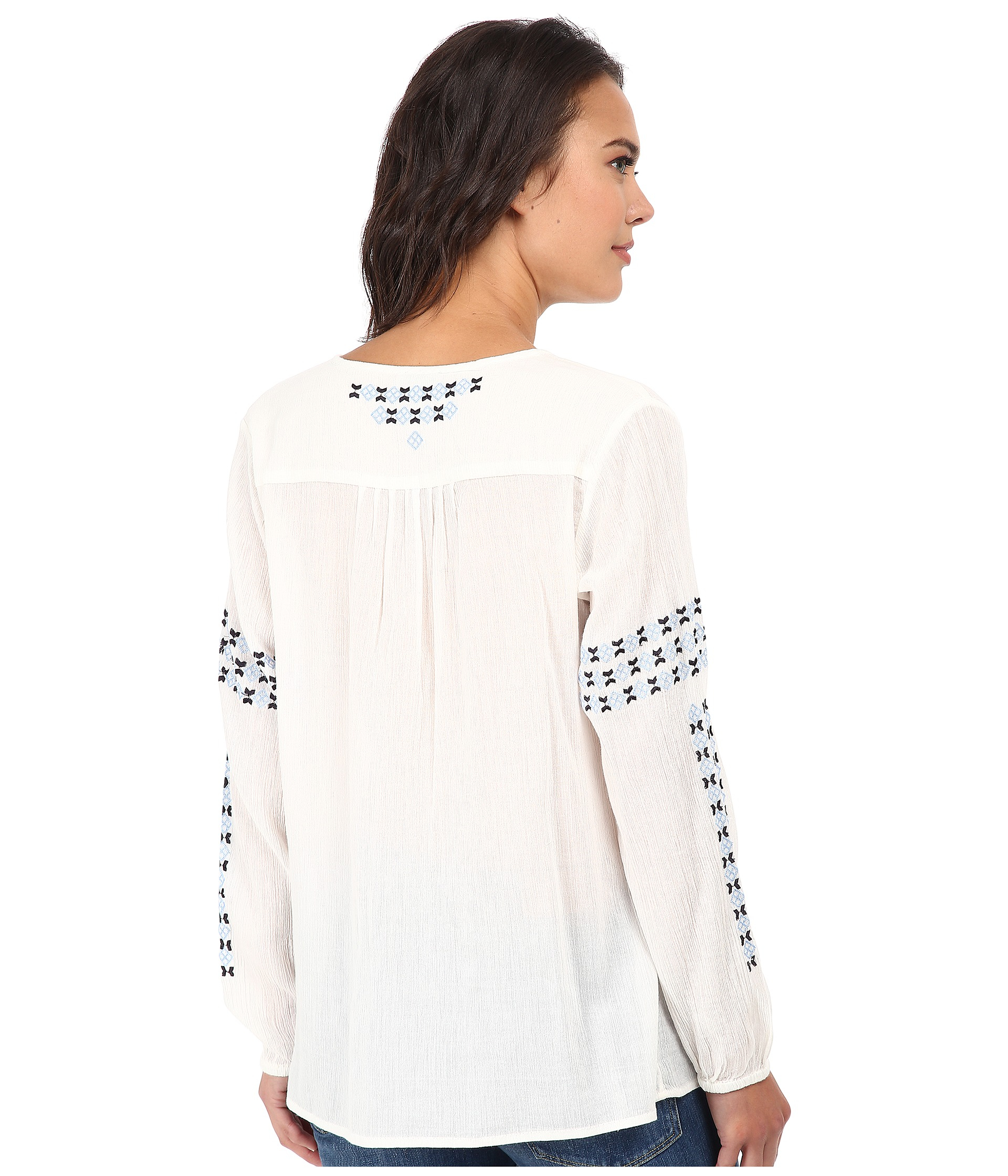 Joie Nira Top 1206 T1116 In Blue Lyst joie nira top 1206 t1116 in blue lyst