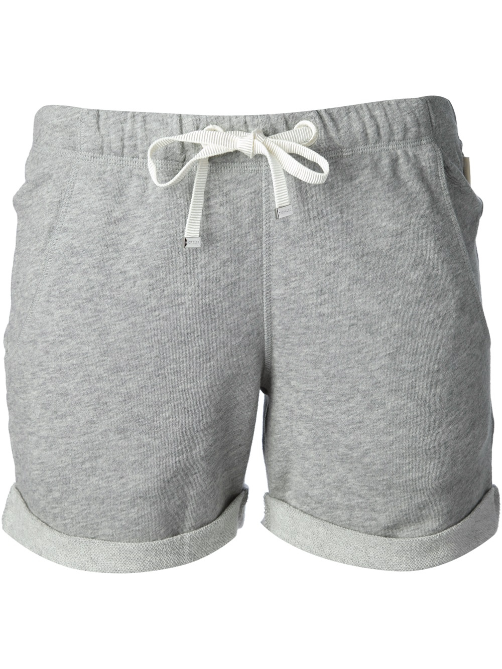Lyst - Moncler Drawstring Shorts in Gray