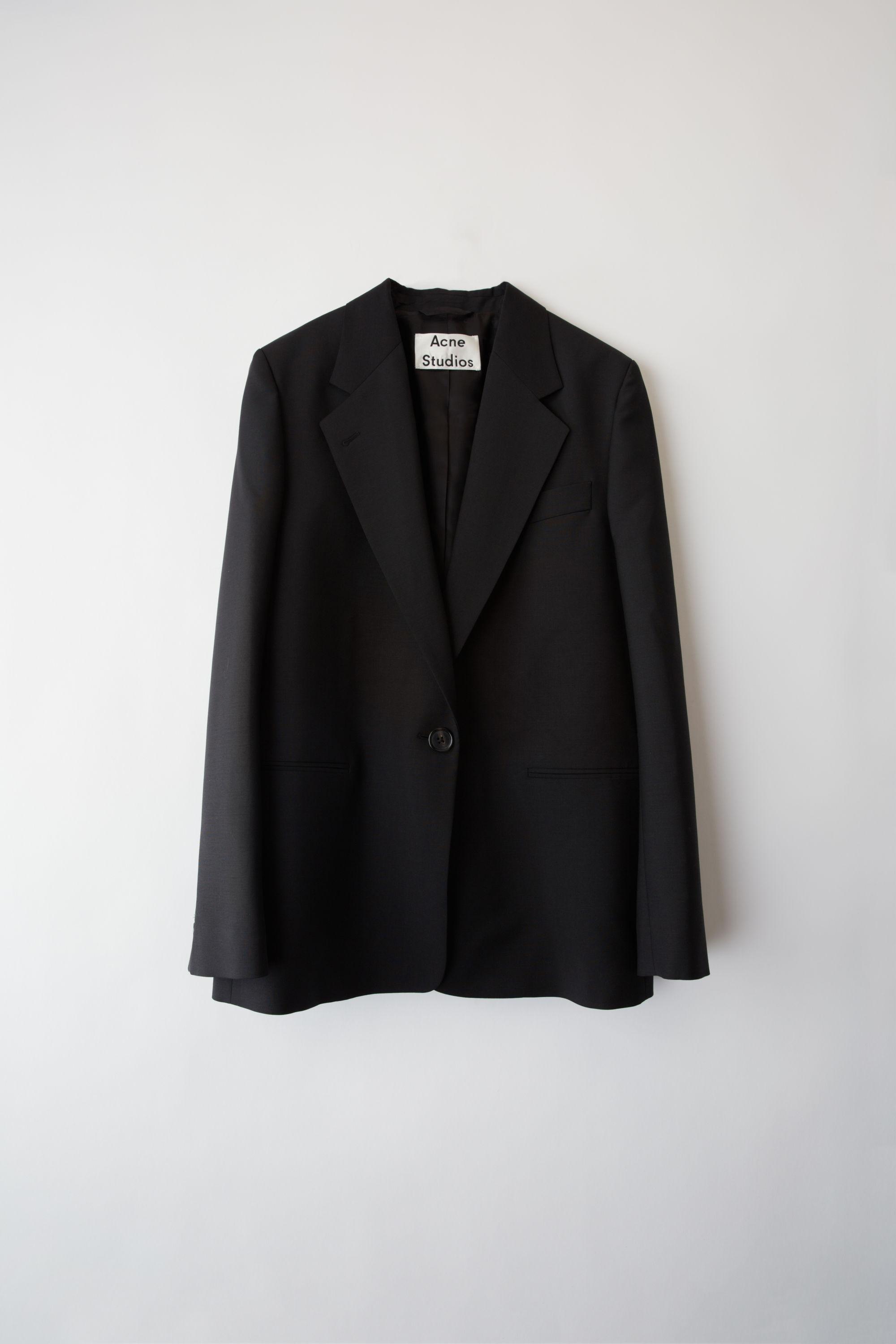 Acne Studios Fn-wn-suit000008 Black Single Breasted Jacket in Black - Lyst