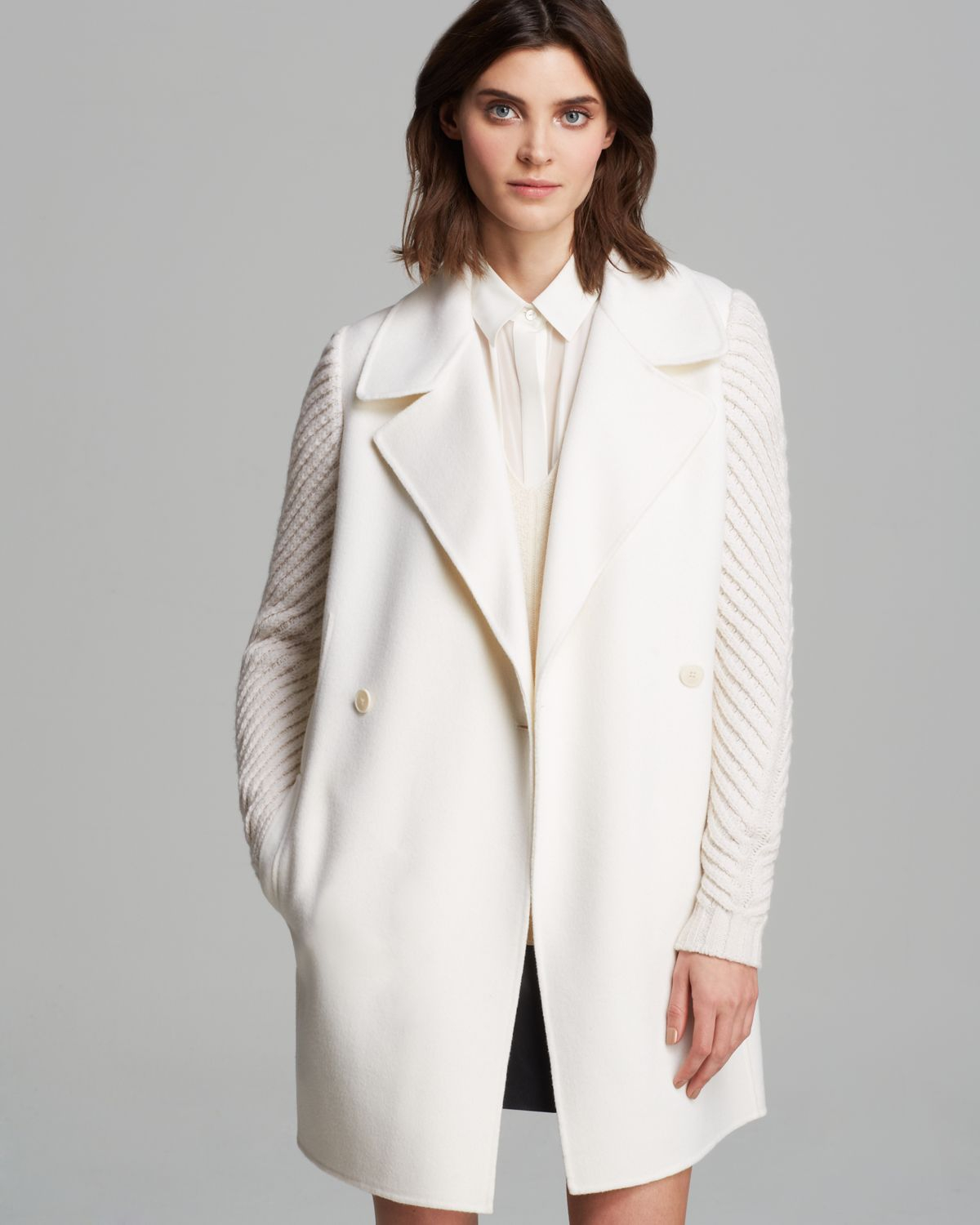 off white womens coat