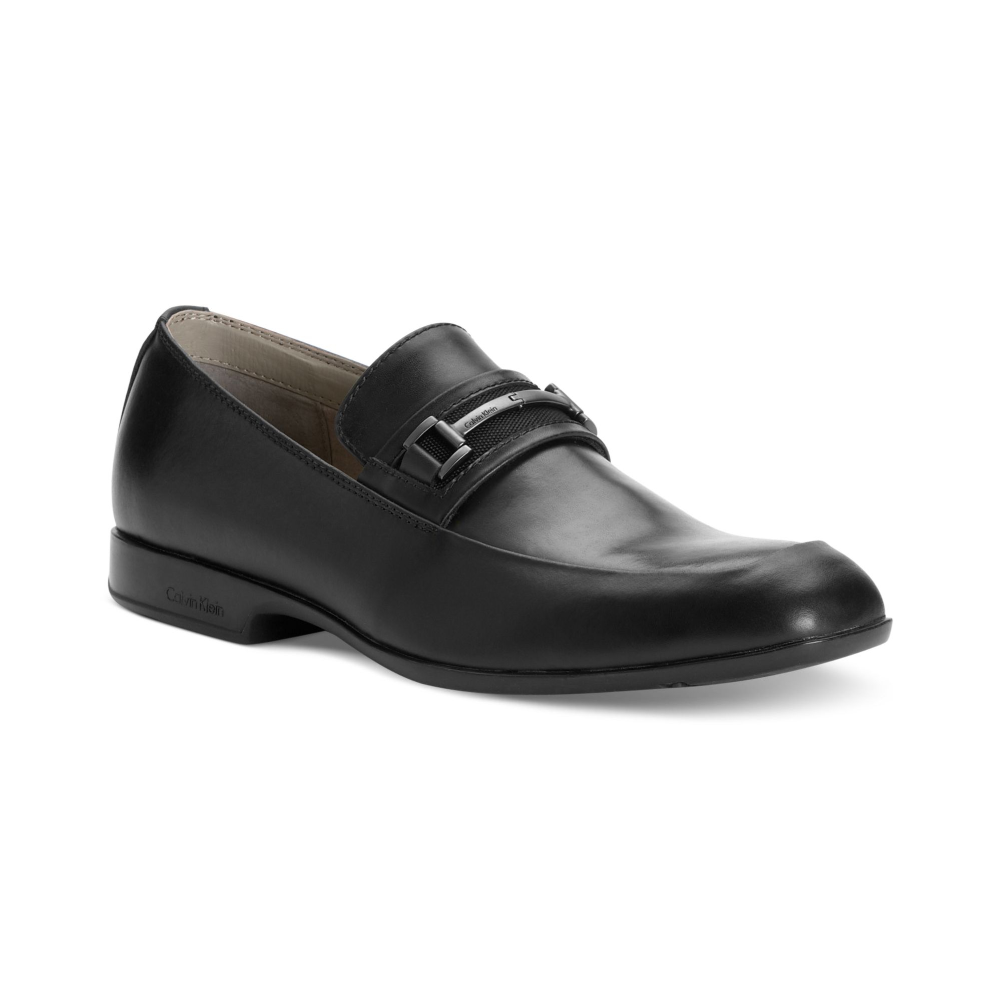 Lyst - Calvin Klein Adrien Bit Slip-on Shoes in Black for Men