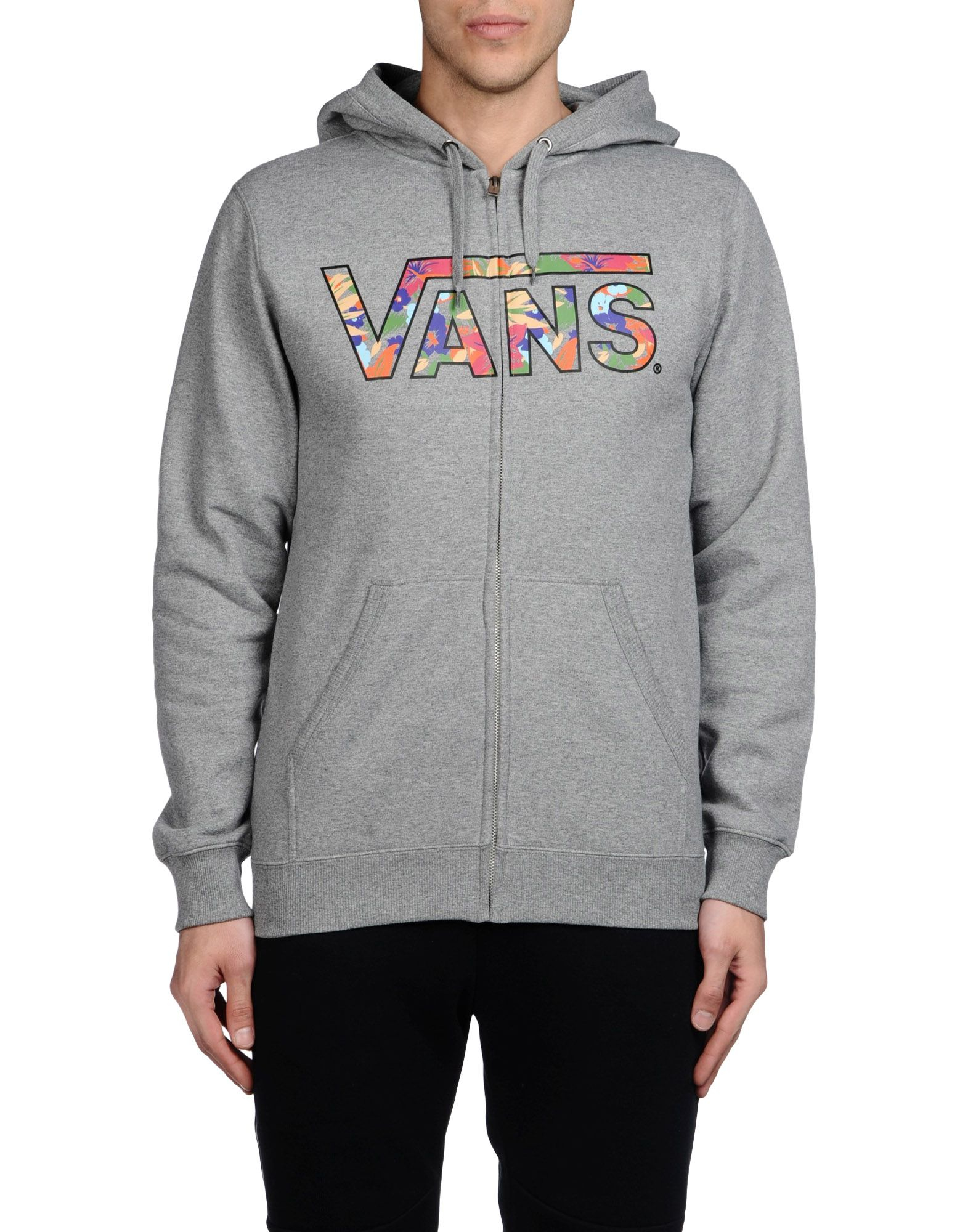 gray vans sweatshirt