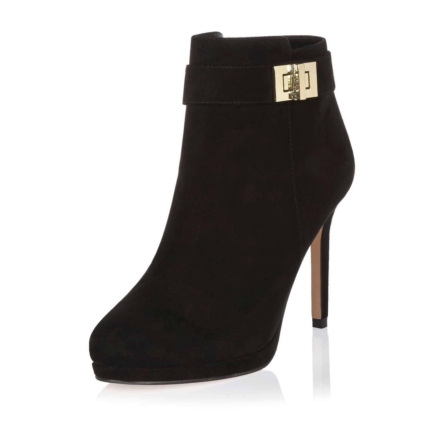 Black Heel Ankle Boots - Yu Boots