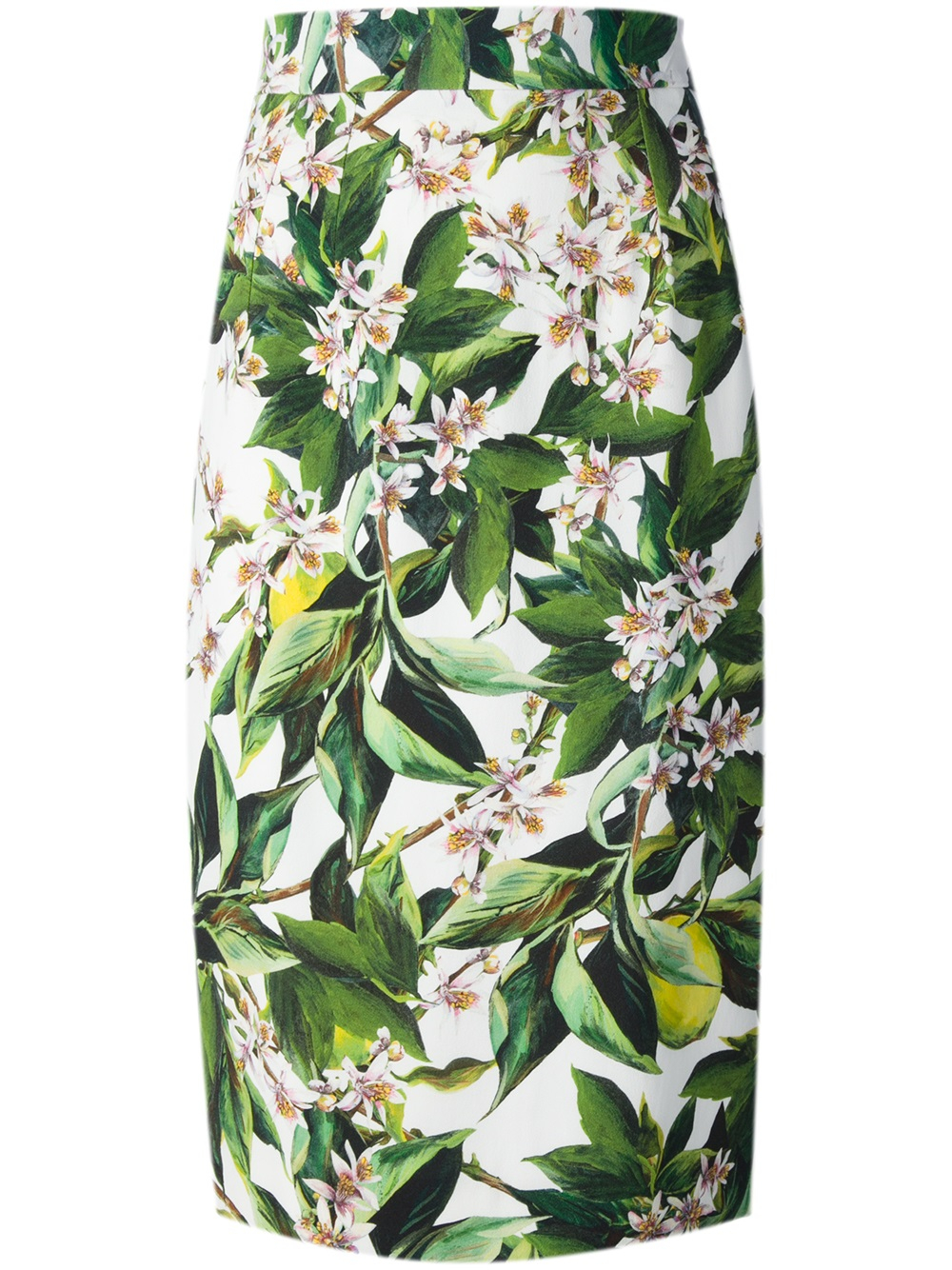 Dolce & gabbana Floral Print Skirt | Lyst