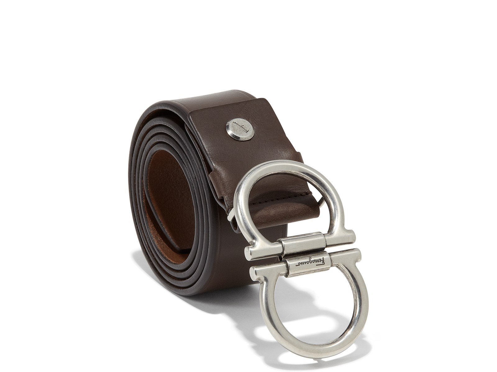 Ferragamo Adjustable Belt in Brown for Men Lyst