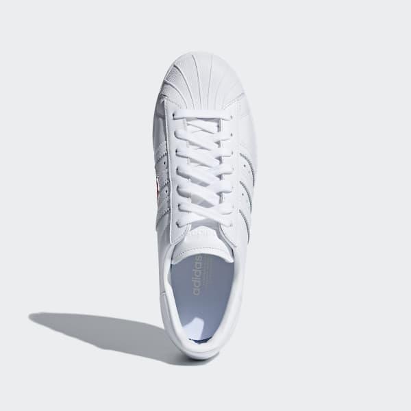 adidas Superstar 80s Half Heart Shoes in White Lyst