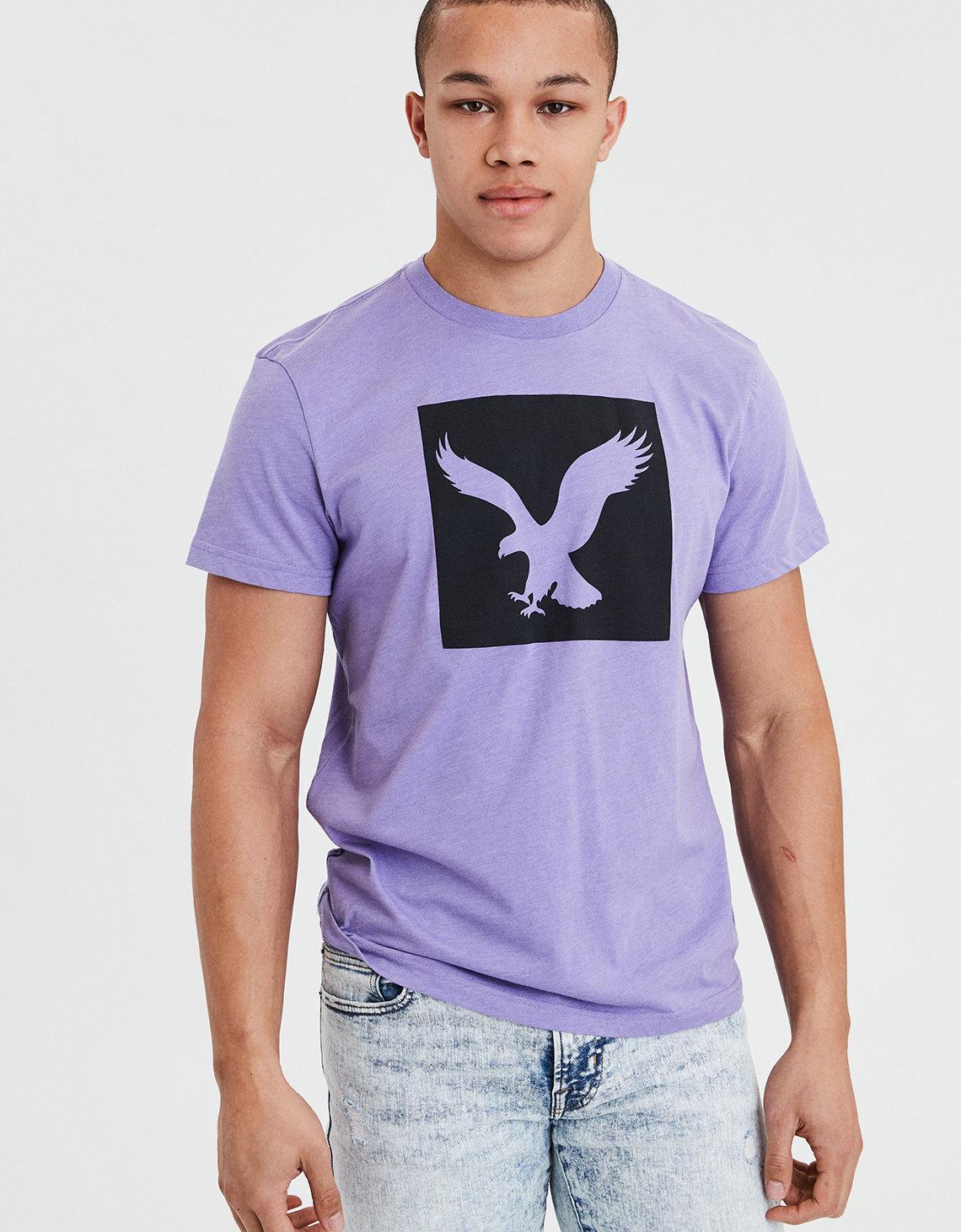 Lyst - American Eagle Ae Short Sleeve Graphic Tee in