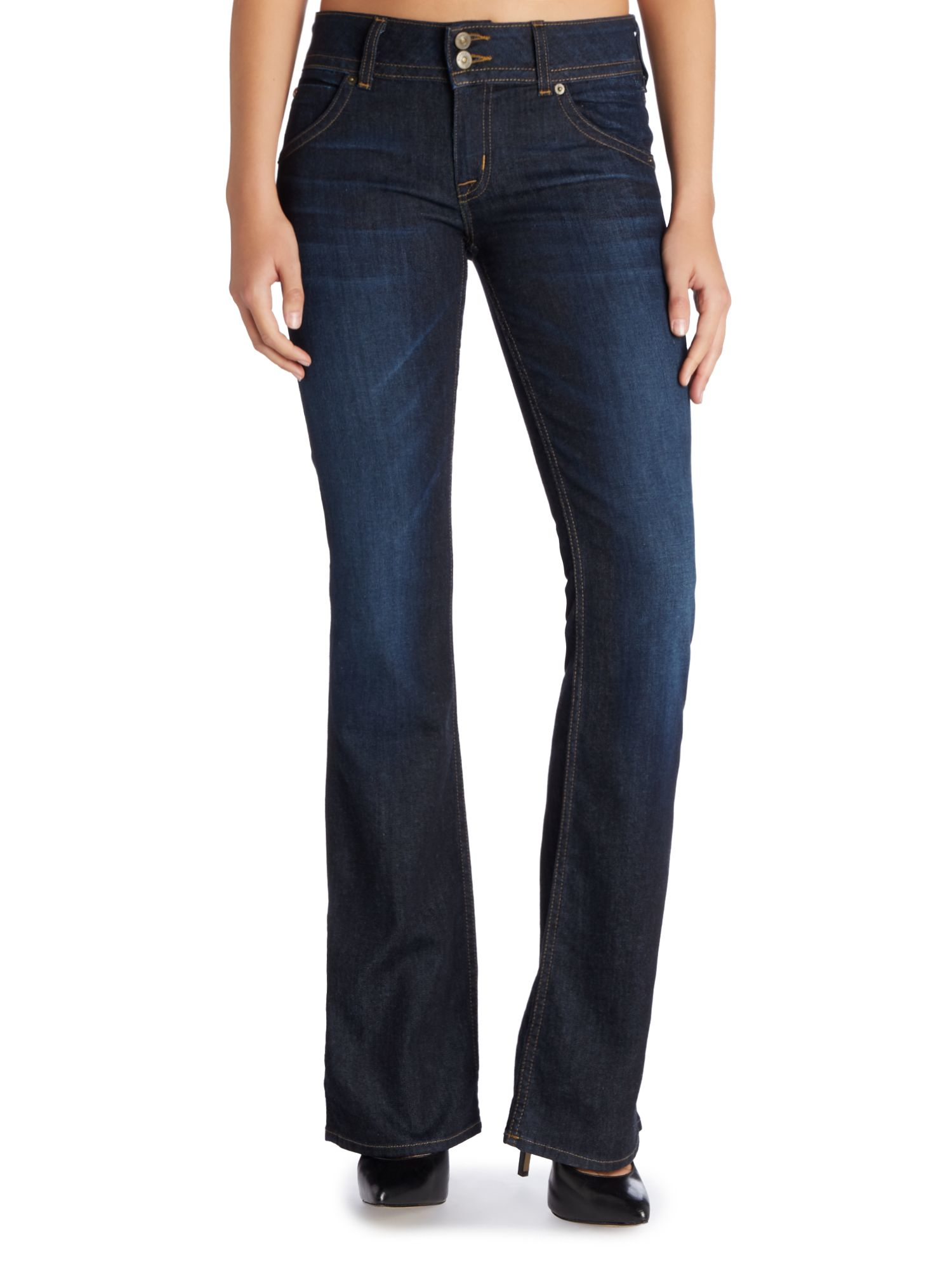 Hudson jeans Signature Bootcut Jean In Firefly in Blue | Lyst