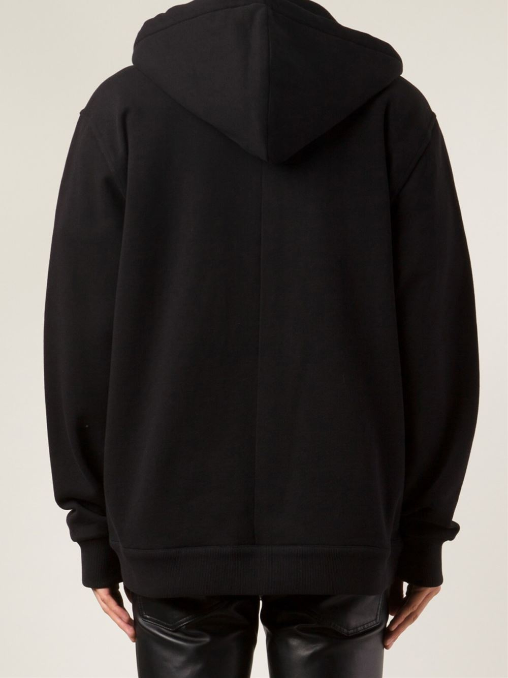 Lyst - Givenchy Zip Up Hoodie in Black for Men