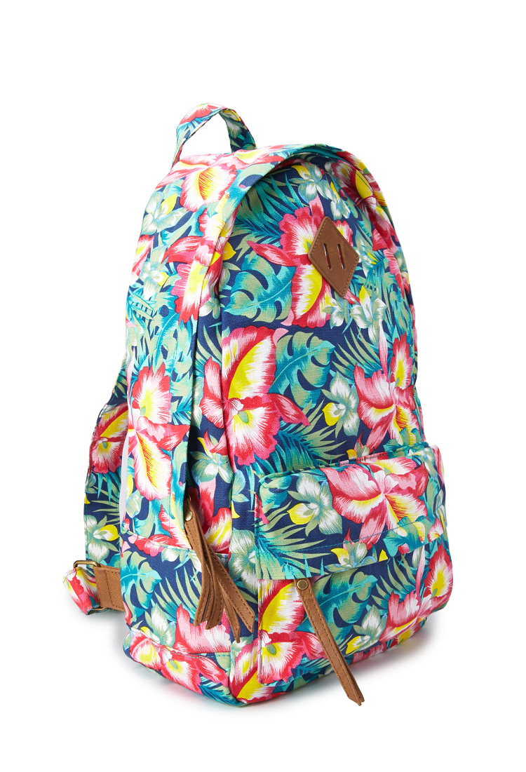 Lyst - Forever 21 Island Girl Canvas Backpack