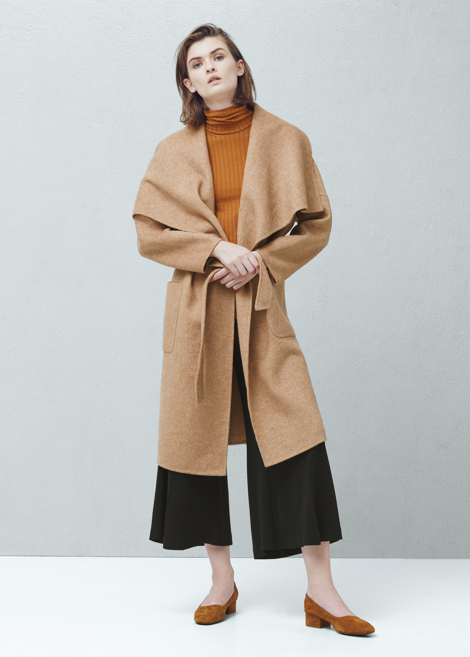 Lyst - Mango Handmade Coat in Brown