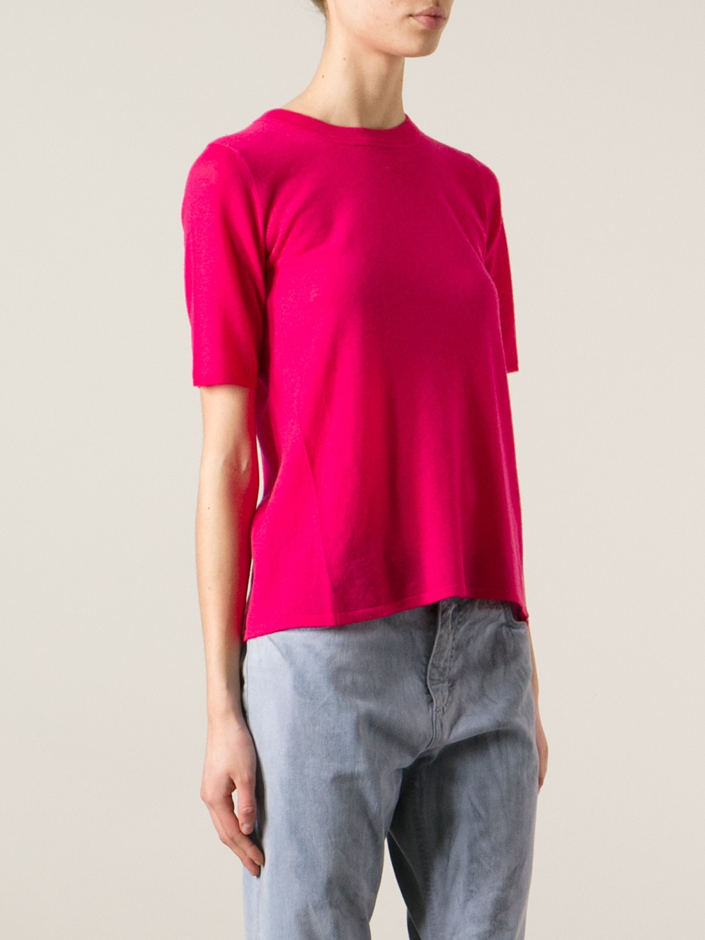 isabel marant pink sweatshirt