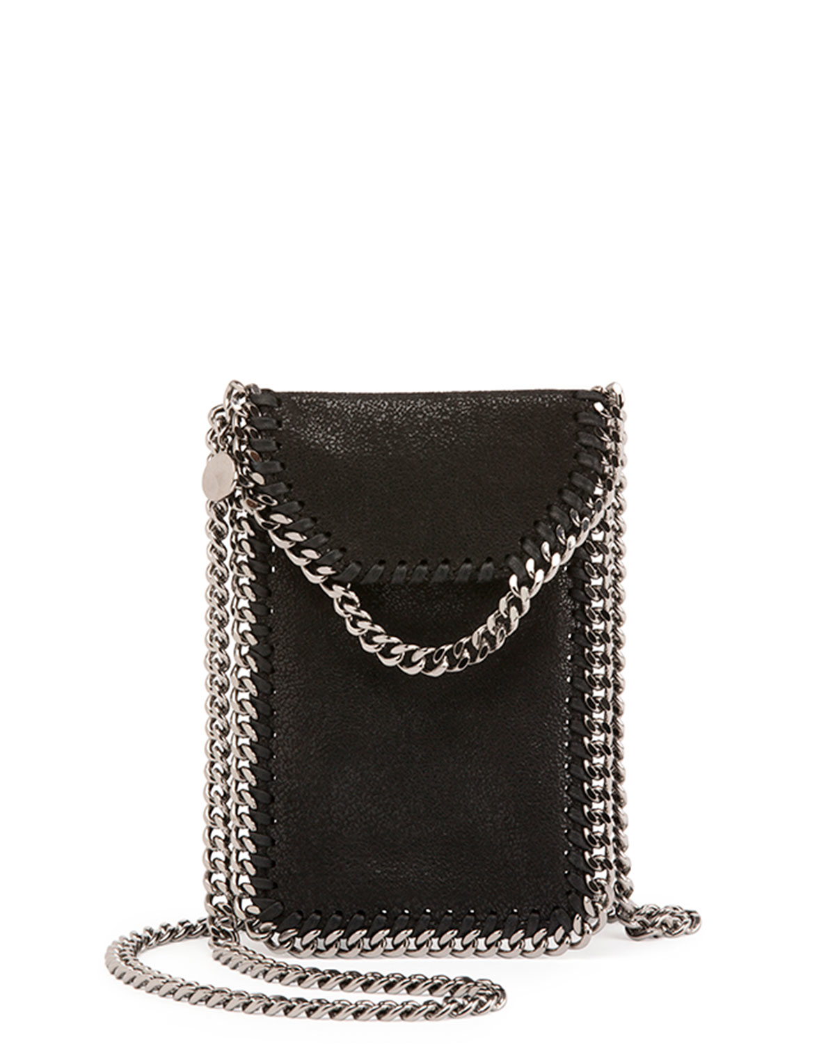 Lyst - Stella Mccartney Crossbody Bag Phone Holder W/chain ...